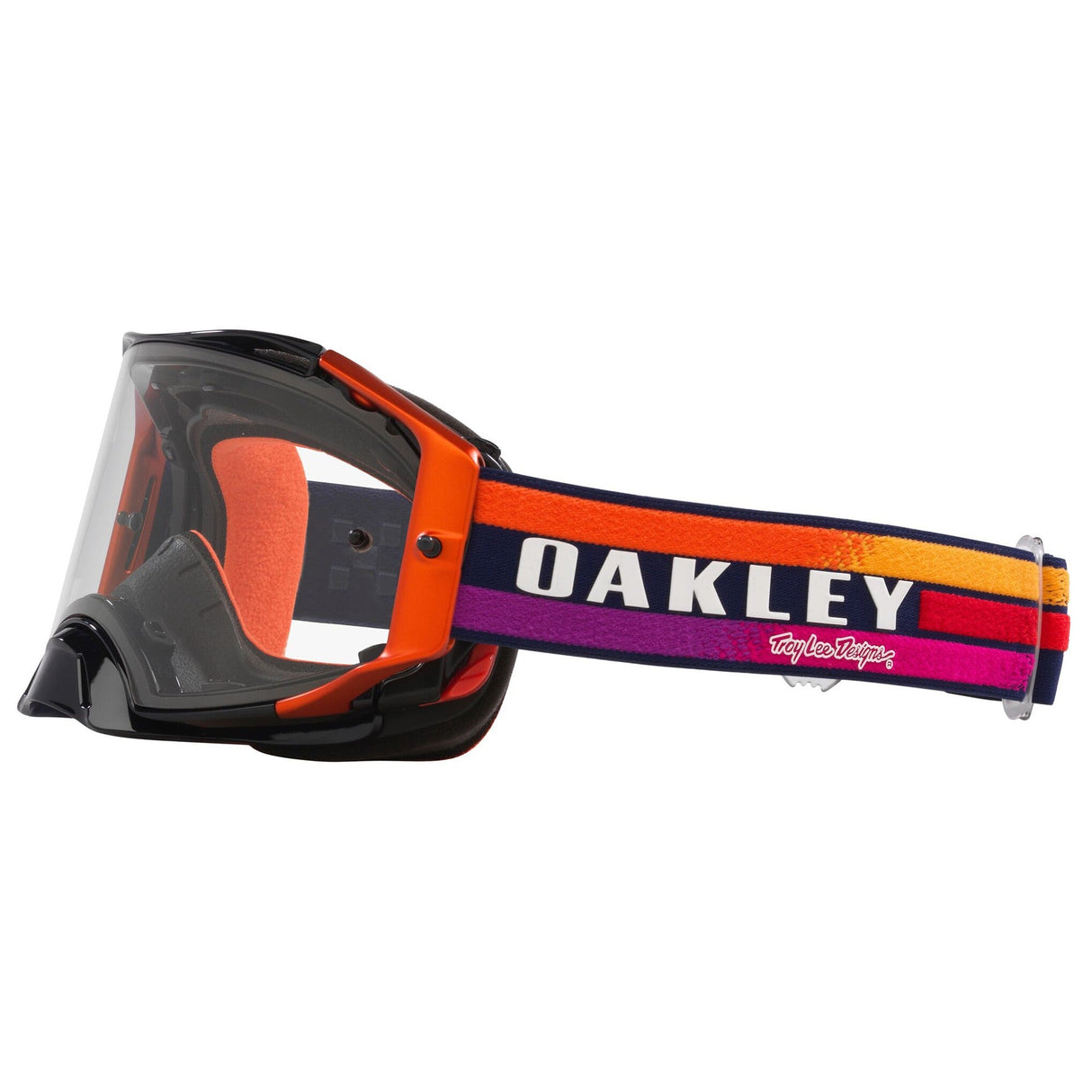 Oakley Airbrake TLD Navy Sunrise MX Goggle - Clear