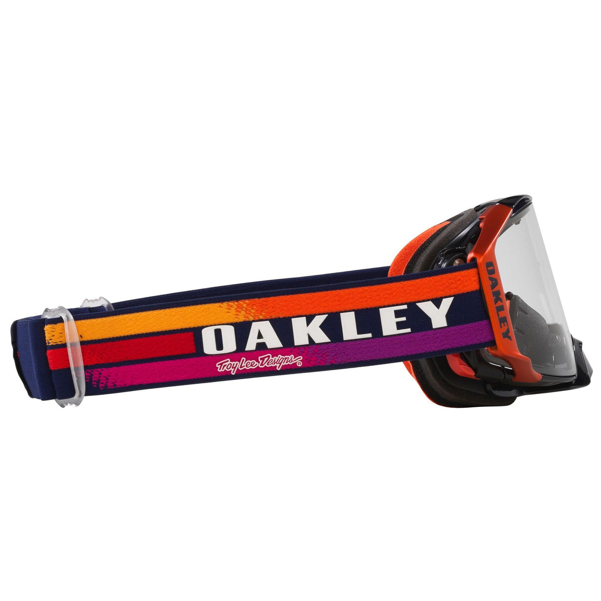 Oakley Airbrake TLD Navy Sunrise MX Goggle - Clear