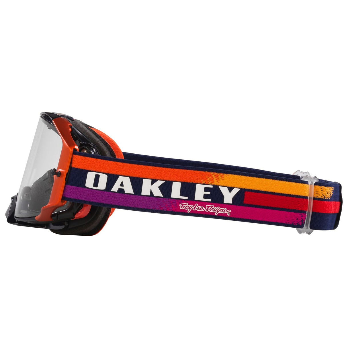 Oakley Airbrake TLD Navy Sunrise MX Goggle - Clear