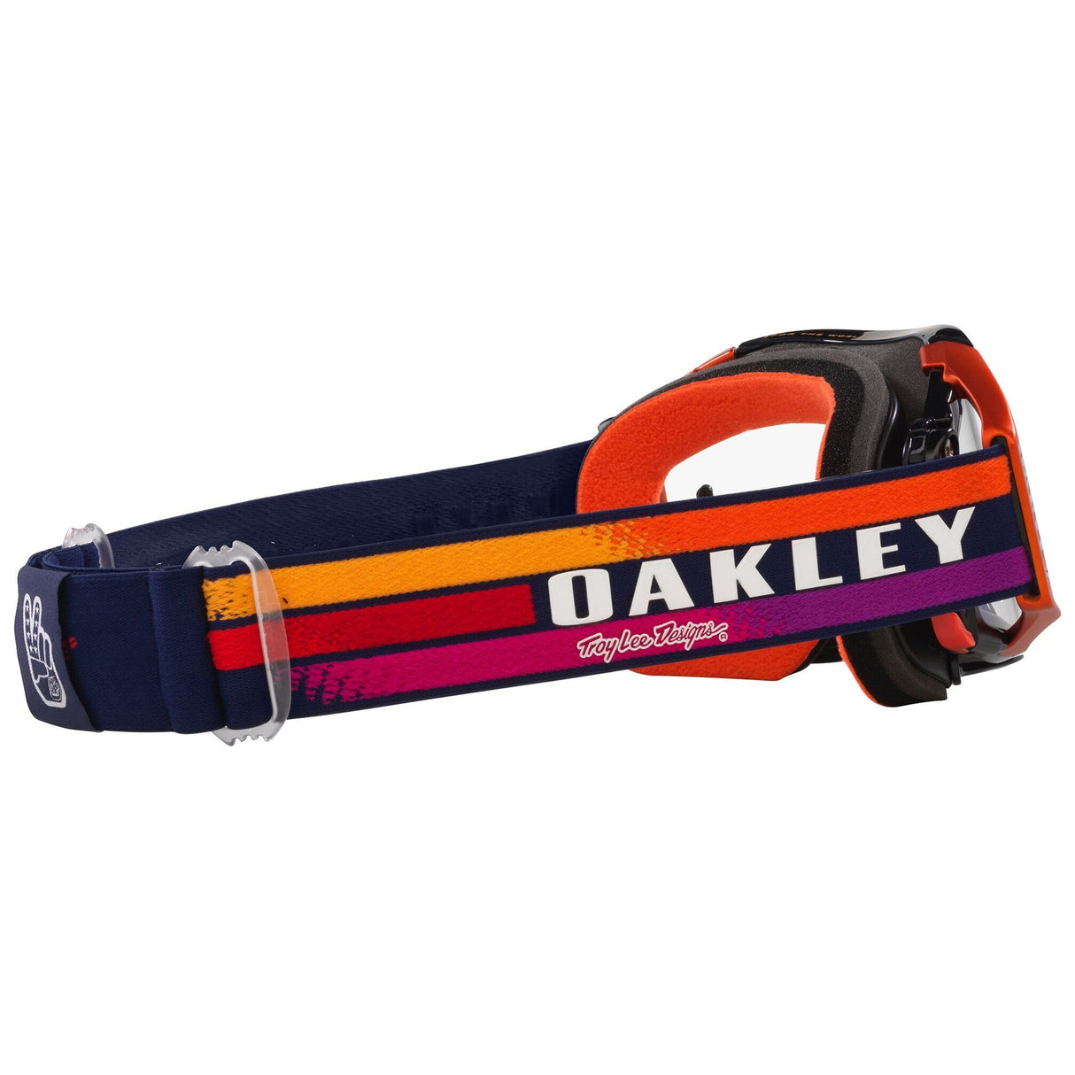 Oakley Airbrake TLD Navy Sunrise MX Goggle - Clear