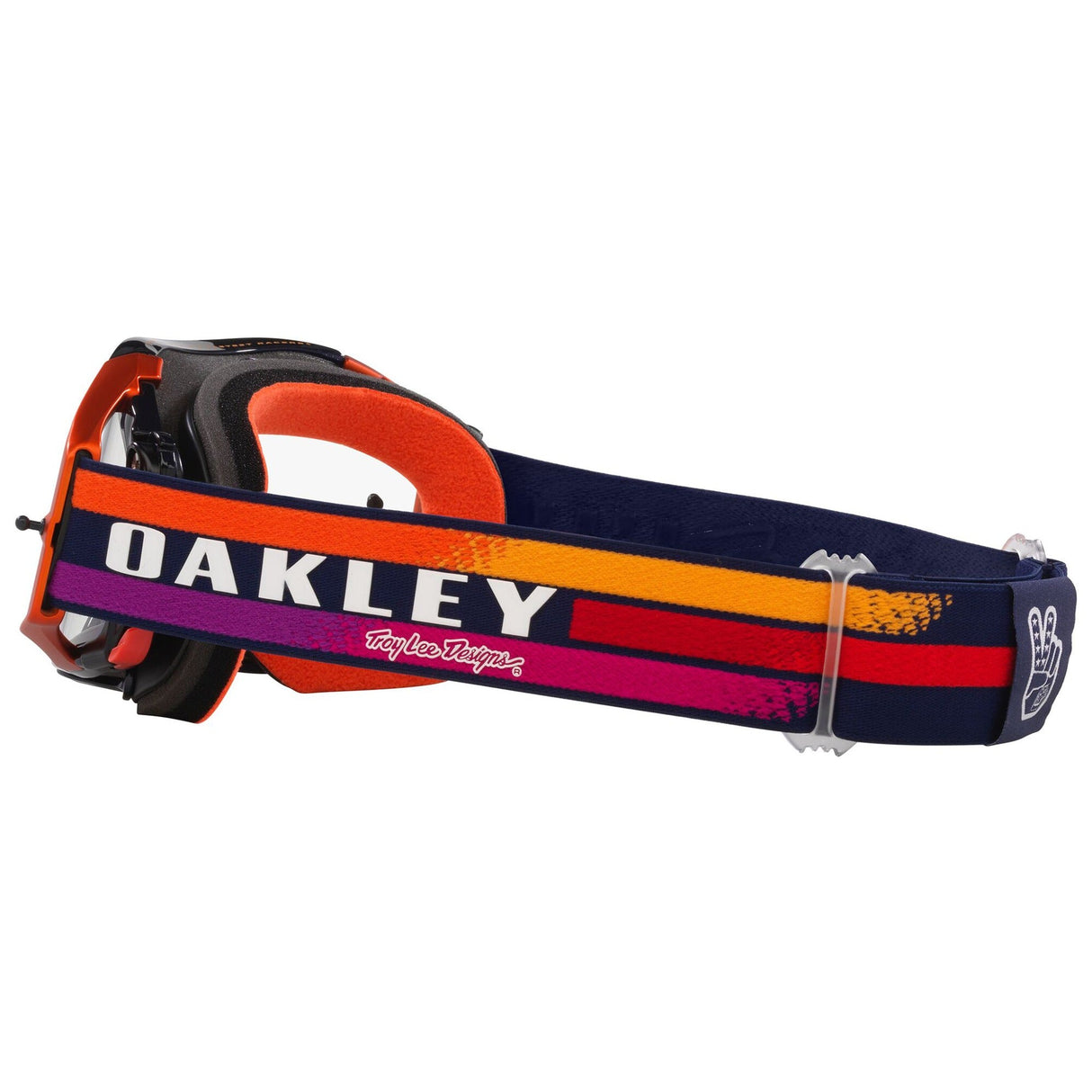 Oakley Airbrake TLD Navy Sunrise MX Goggle - Clear