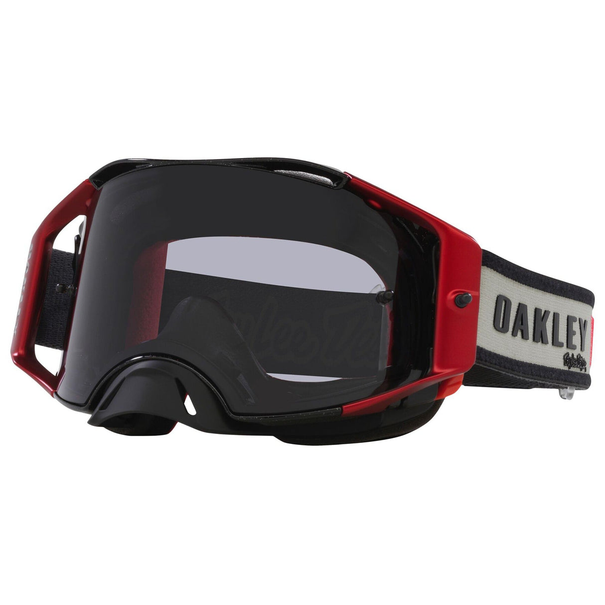 Oakley Airbrake TLD Grey Blocks MX Goggle - Light Grey