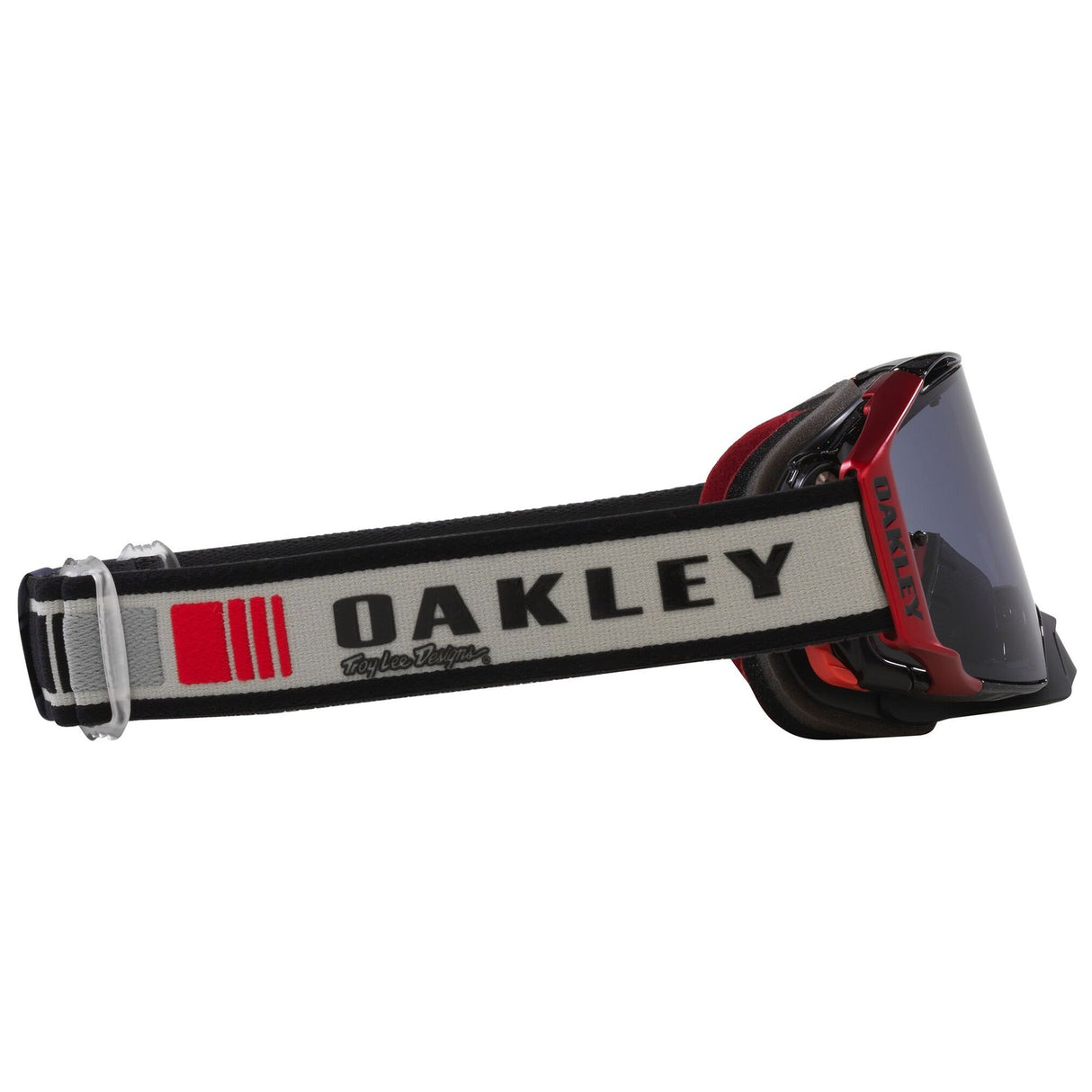 Oakley Airbrake TLD Grey Blocks MX Goggle - Light Grey