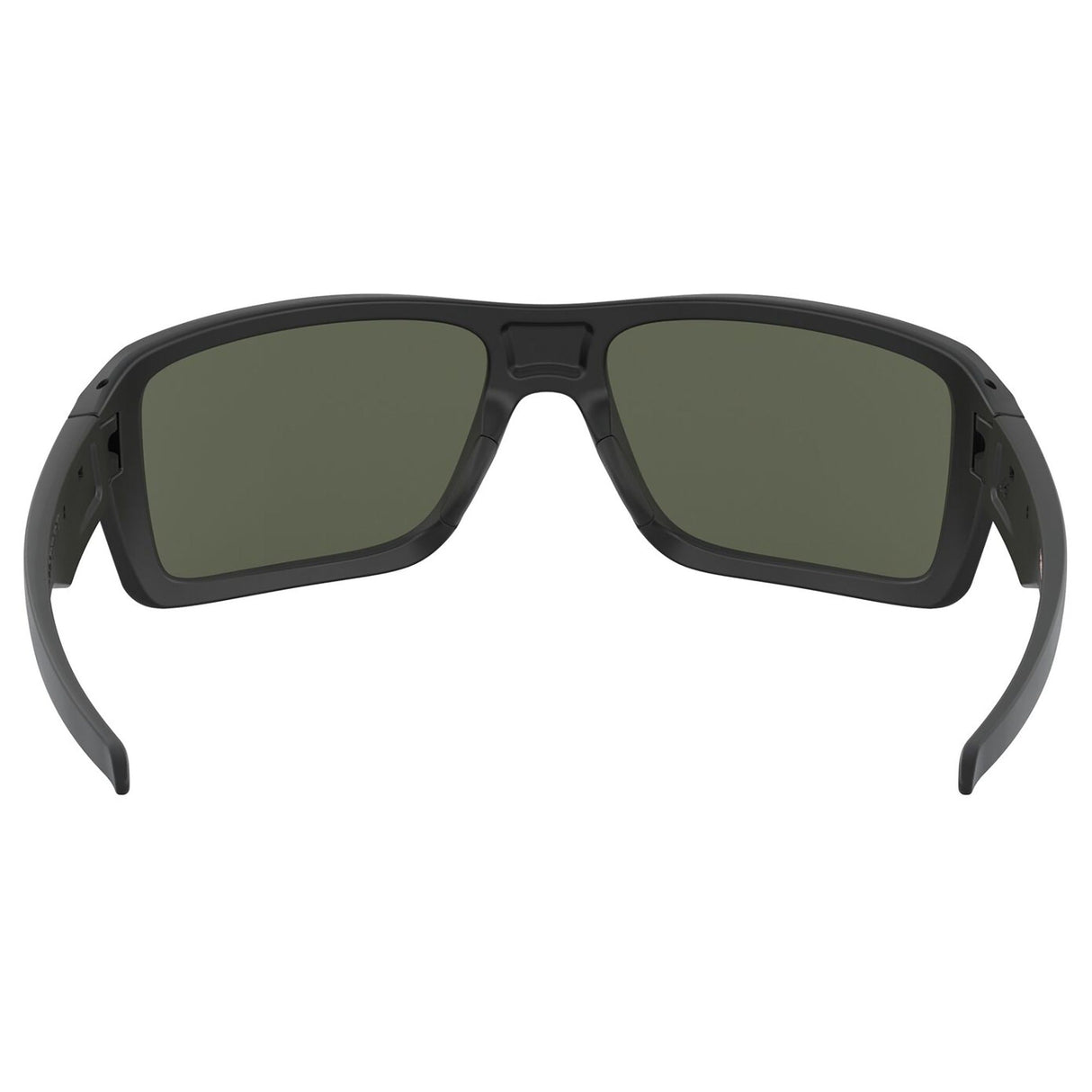 Oakley Double Edge Sunglasses - Matte Black / Dark Grey Lens