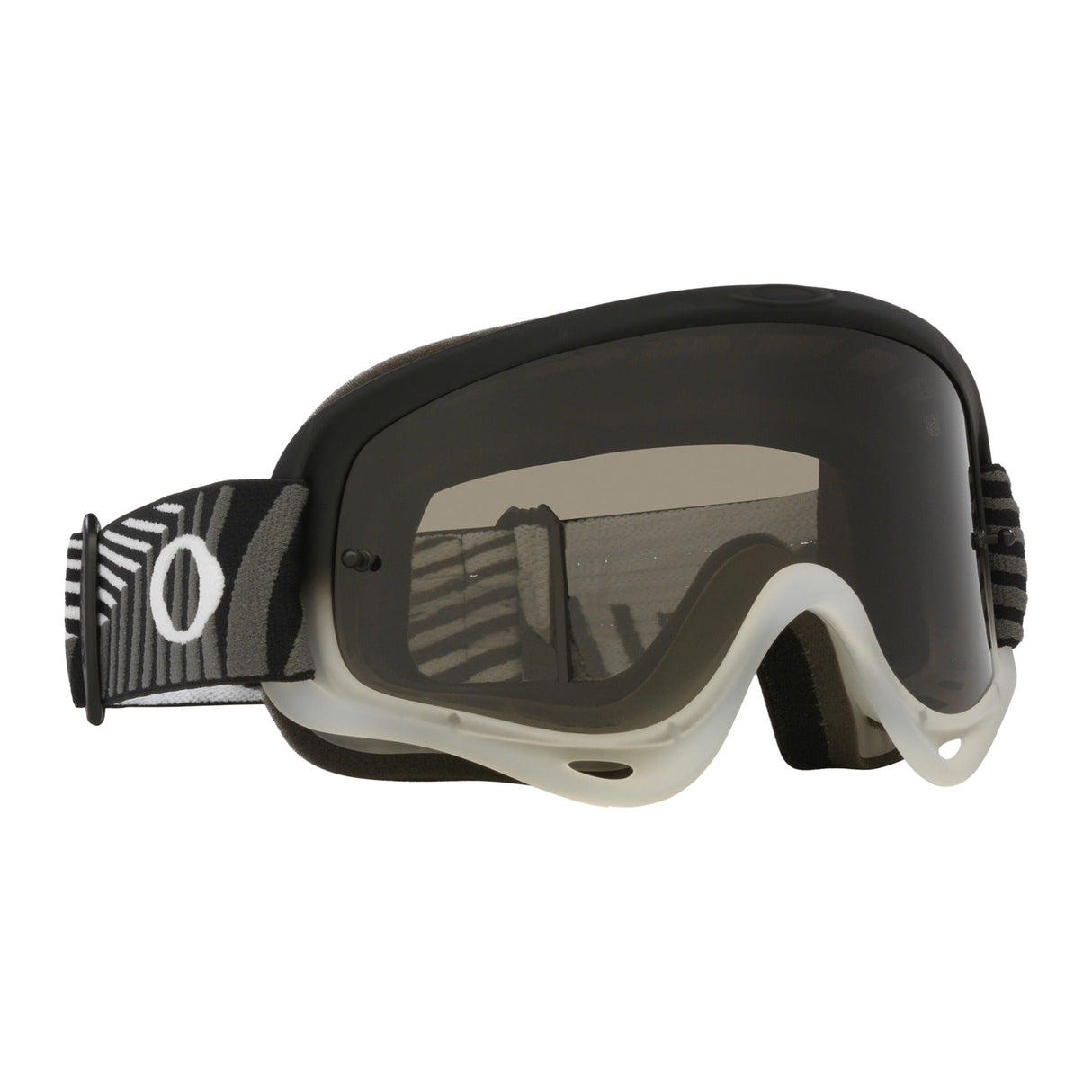 Oakley O Frame Black Brutal MX Goggle - Dark Grey