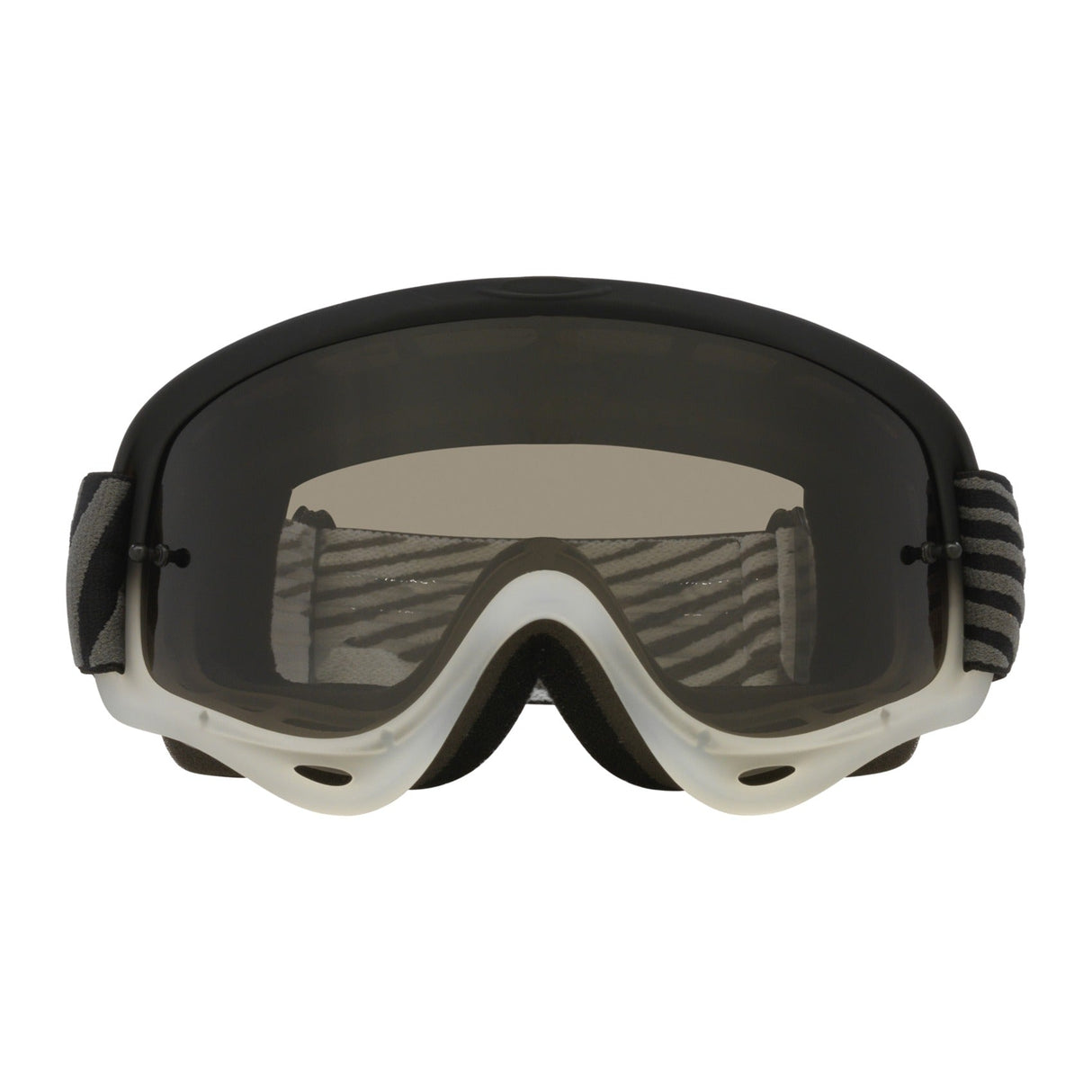 Oakley O Frame Black Brutal MX Goggle - Dark Grey