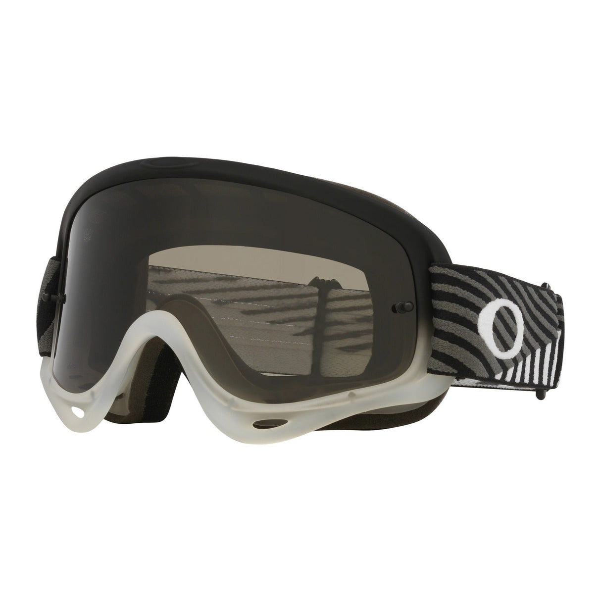 Oakley O Frame Black Brutal MX Goggle - Dark Grey
