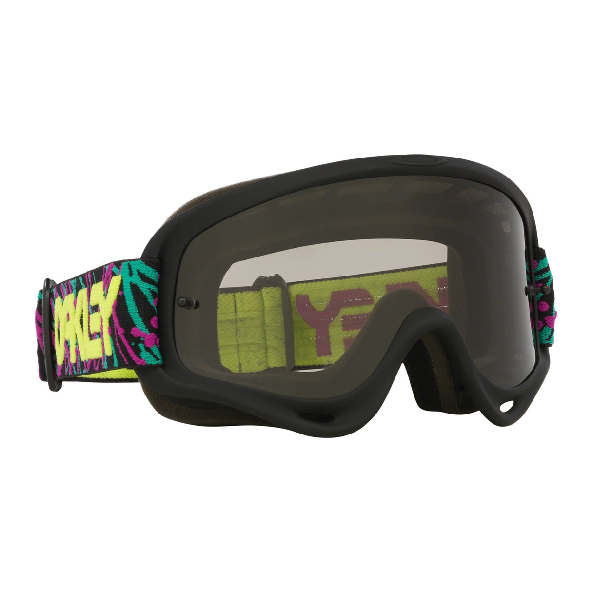 Oakley O Frame Jaxon Black MX Goggle - Light Grey