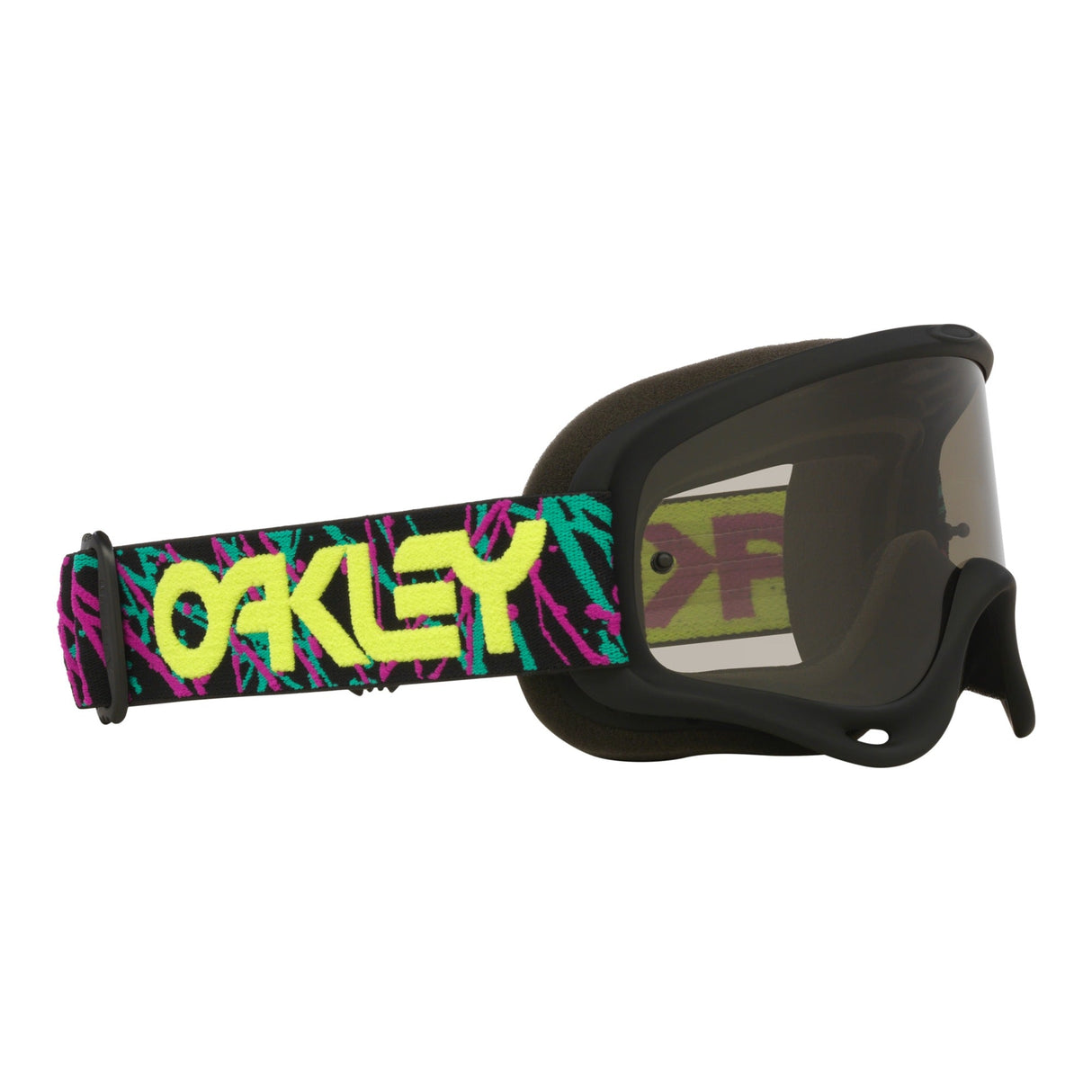 Oakley O Frame Jaxon Black MX Goggle - Light Grey