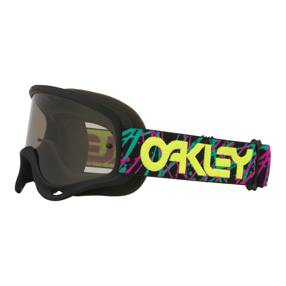 Oakley O Frame Jaxon Black MX Goggle - Light Grey