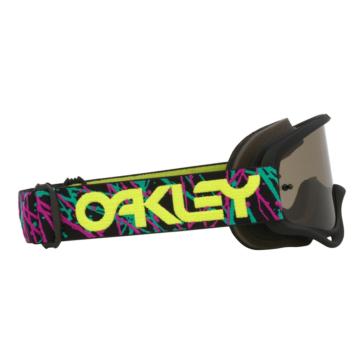 Oakley O Frame Jaxon Black MX Goggle - Light Grey