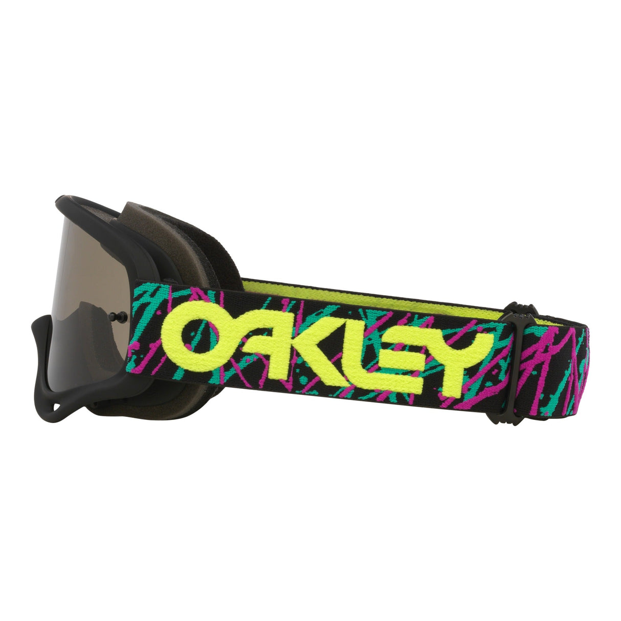 Oakley O Frame Jaxon Black MX Goggle - Light Grey