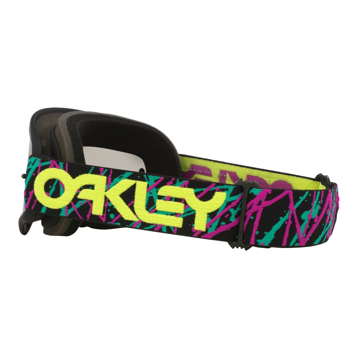 Oakley O Frame Jaxon Black MX Goggle - Light Grey
