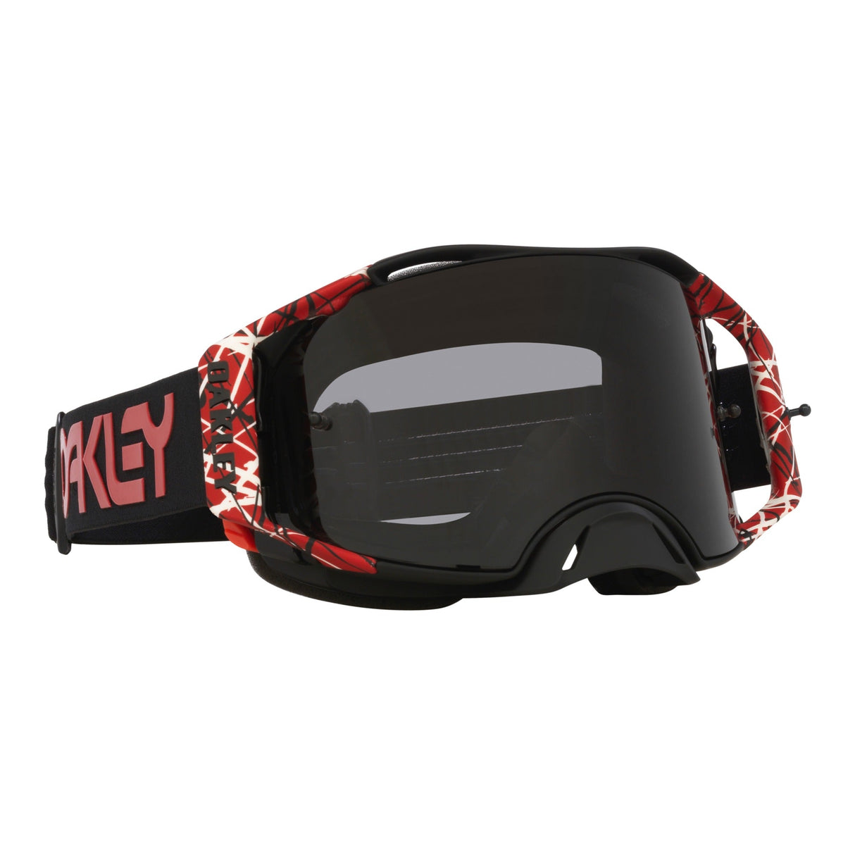 Oakley Airbrake Red Eddie MX Goggle - Dark Grey