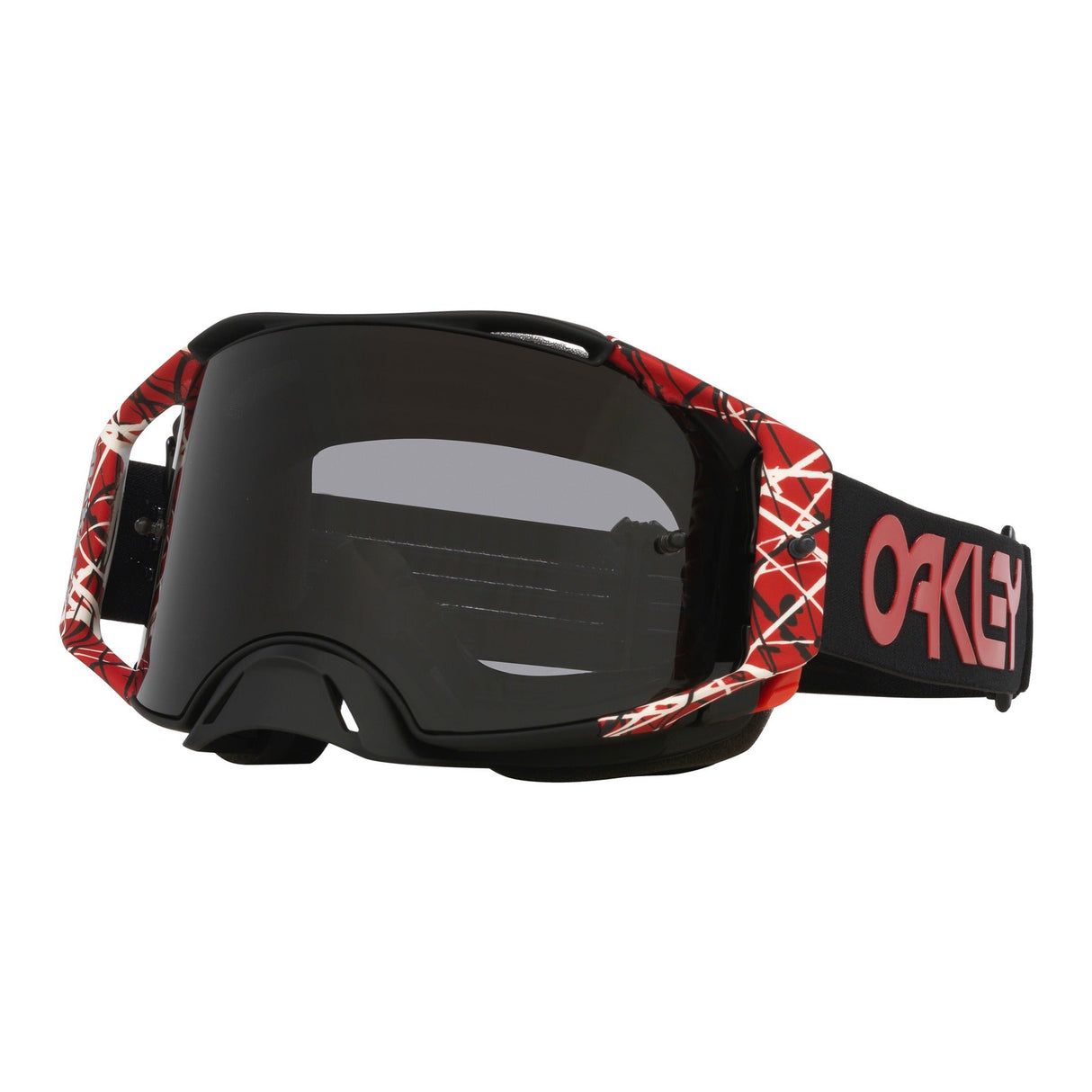 Oakley Airbrake Red Eddie MX Goggle - Dark Grey