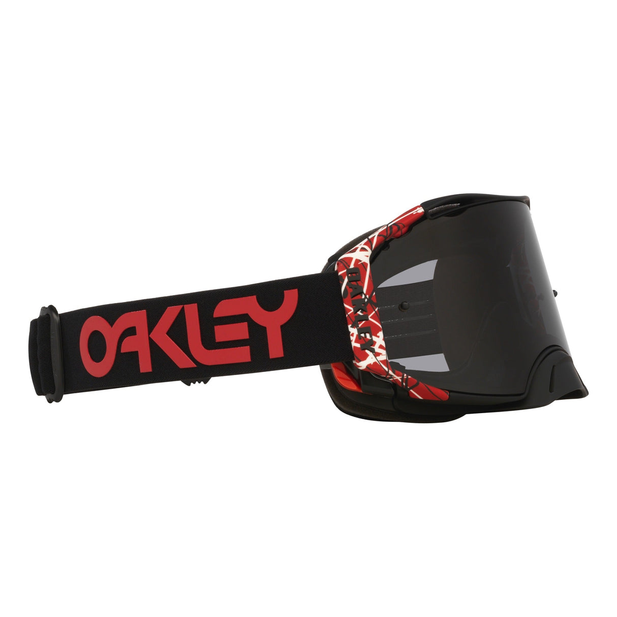 Oakley Airbrake Red Eddie MX Goggle - Dark Grey