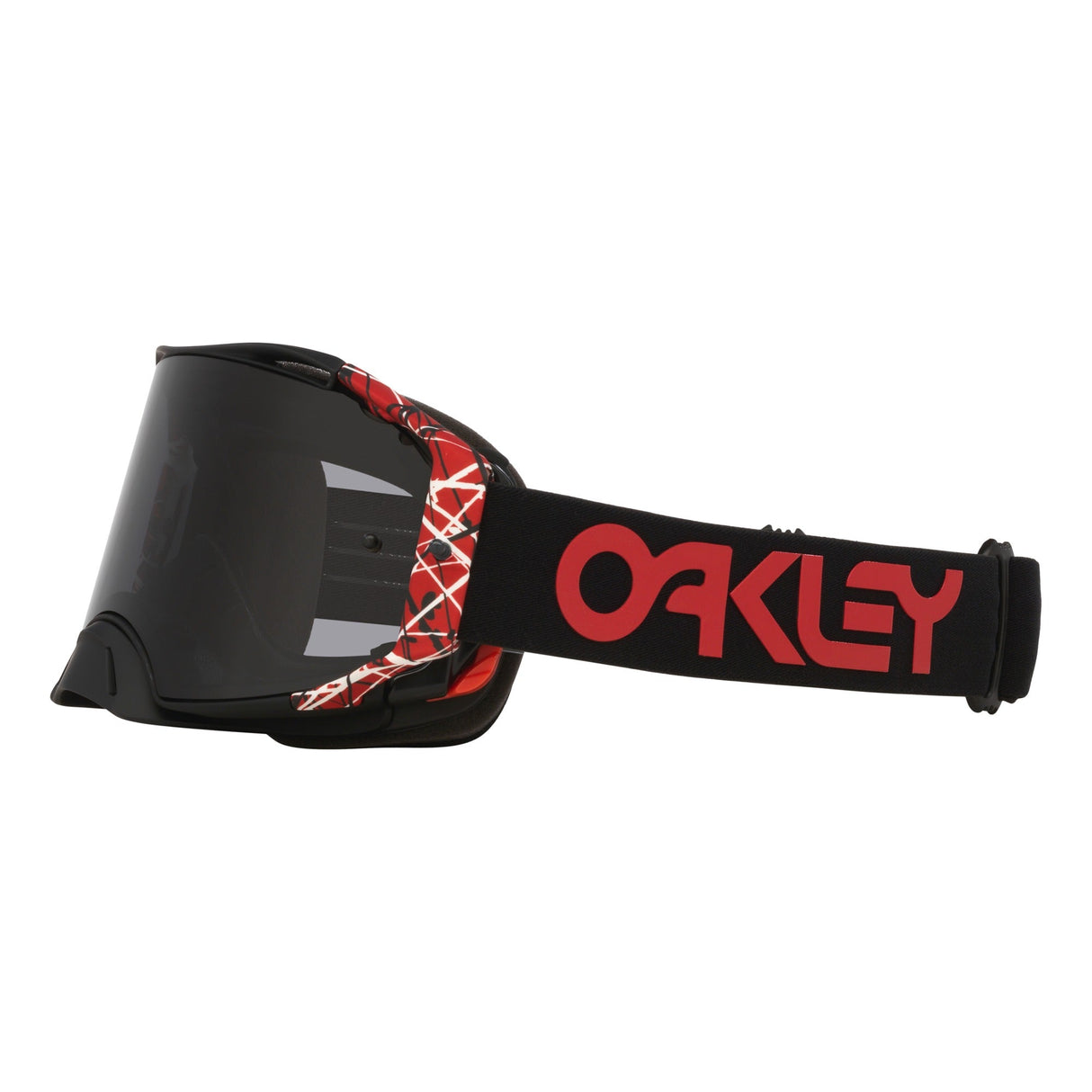 Oakley Airbrake Red Eddie MX Goggle - Dark Grey