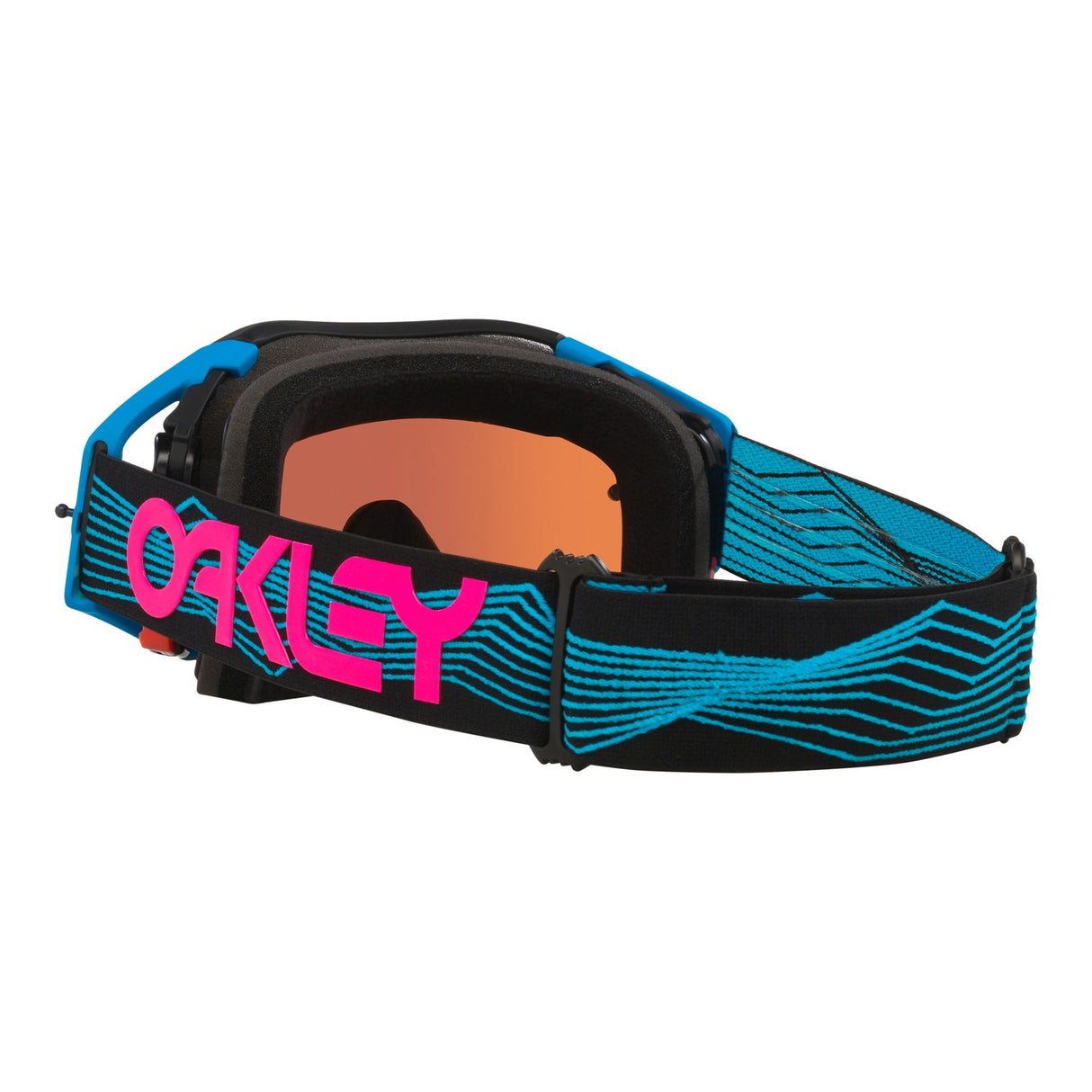 Oakley Airbrake Blue Wired MX Goggle - Prizm MX Sapphire