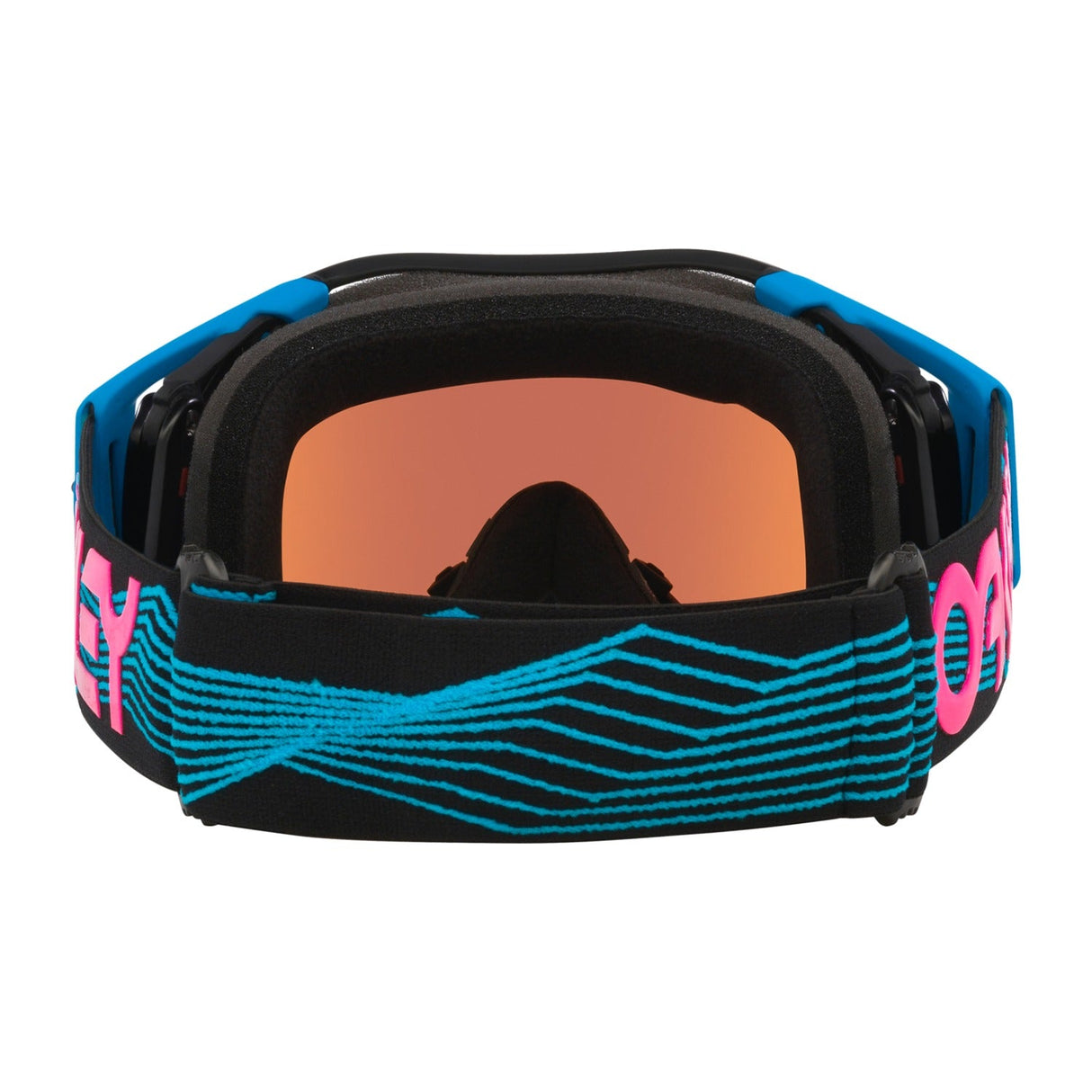 Oakley Airbrake Blue Wired MX Goggle - Prizm MX Sapphire