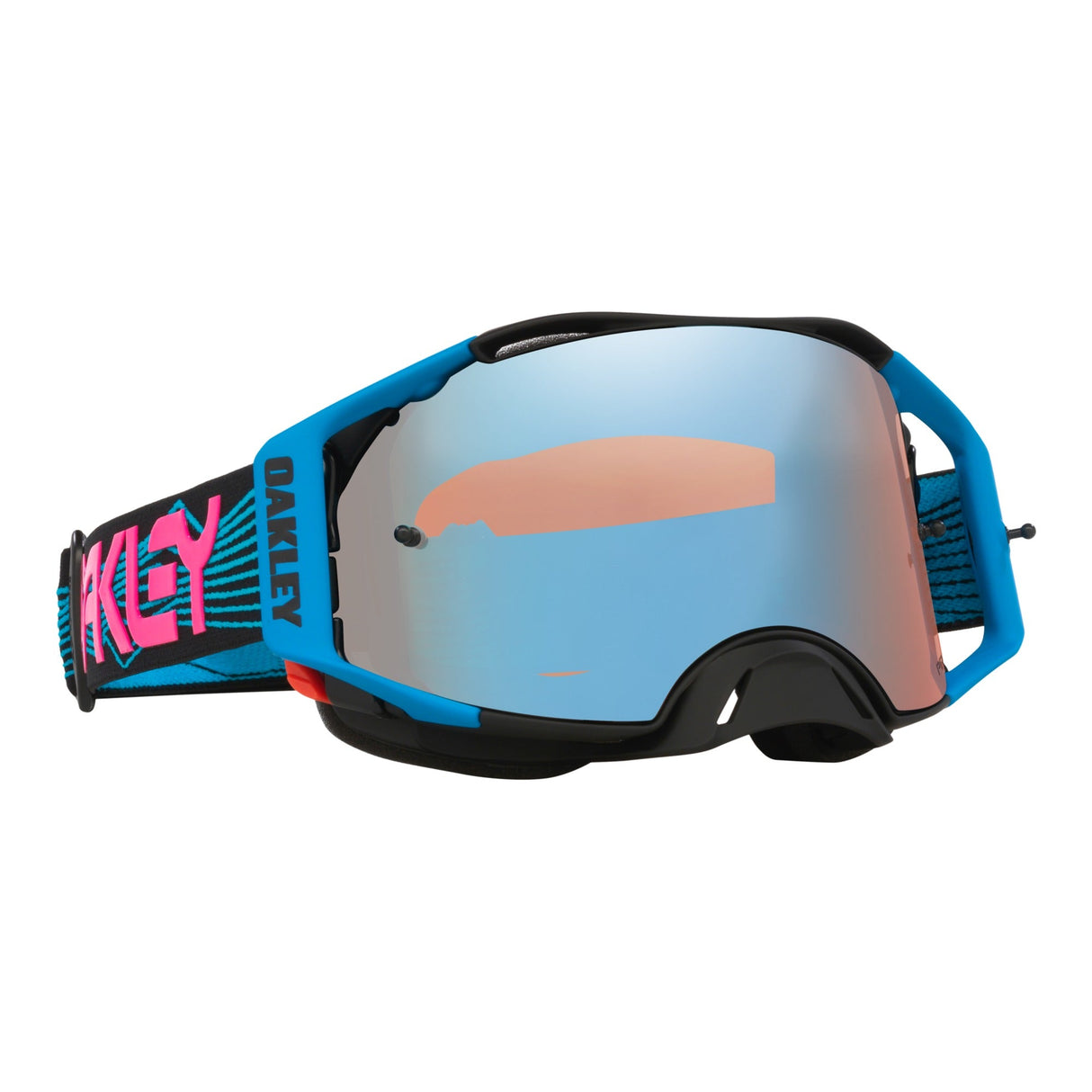 Oakley Airbrake Blue Wired MX Goggle - Prizm MX Sapphire
