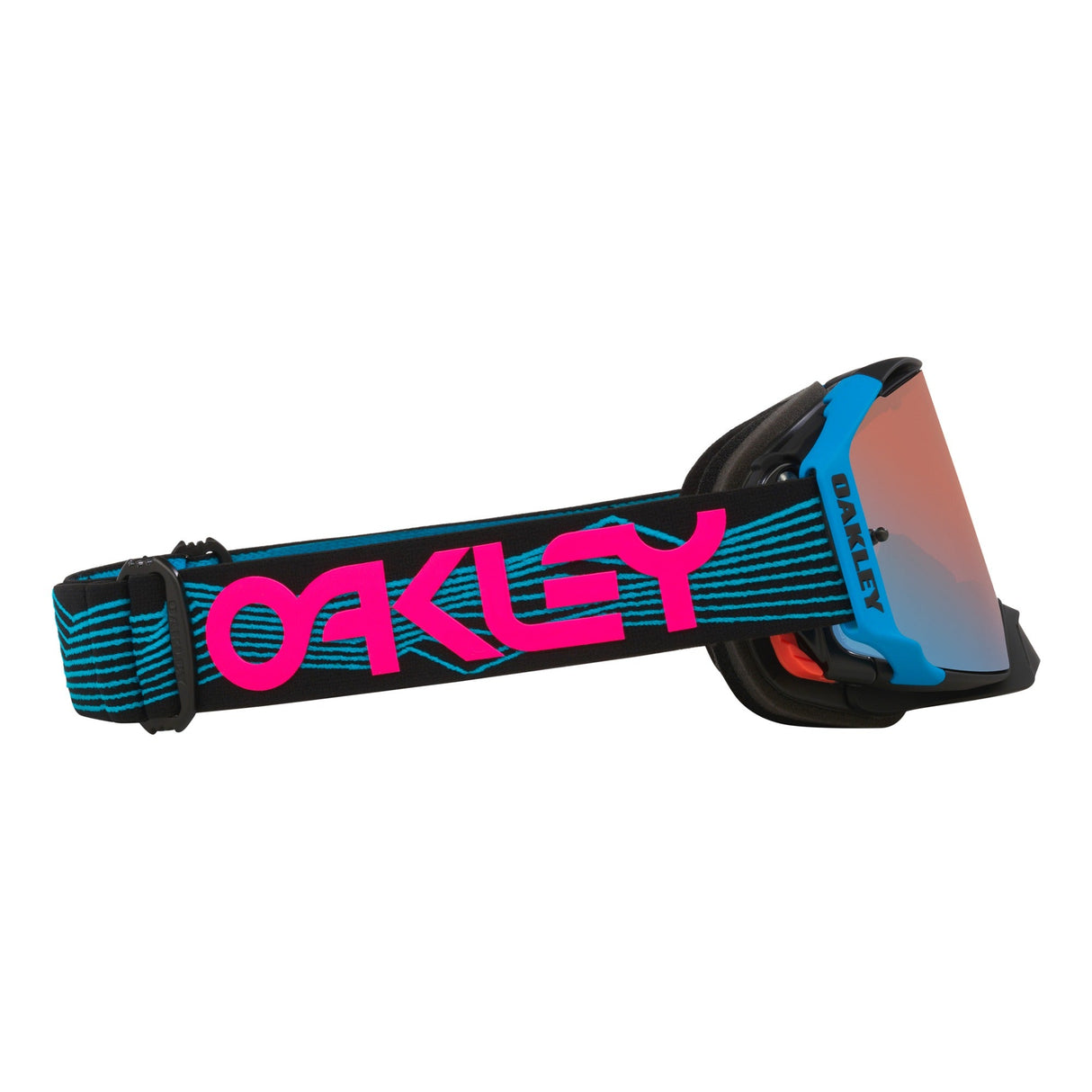 Oakley Airbrake Blue Wired MX Goggle - Prizm MX Sapphire