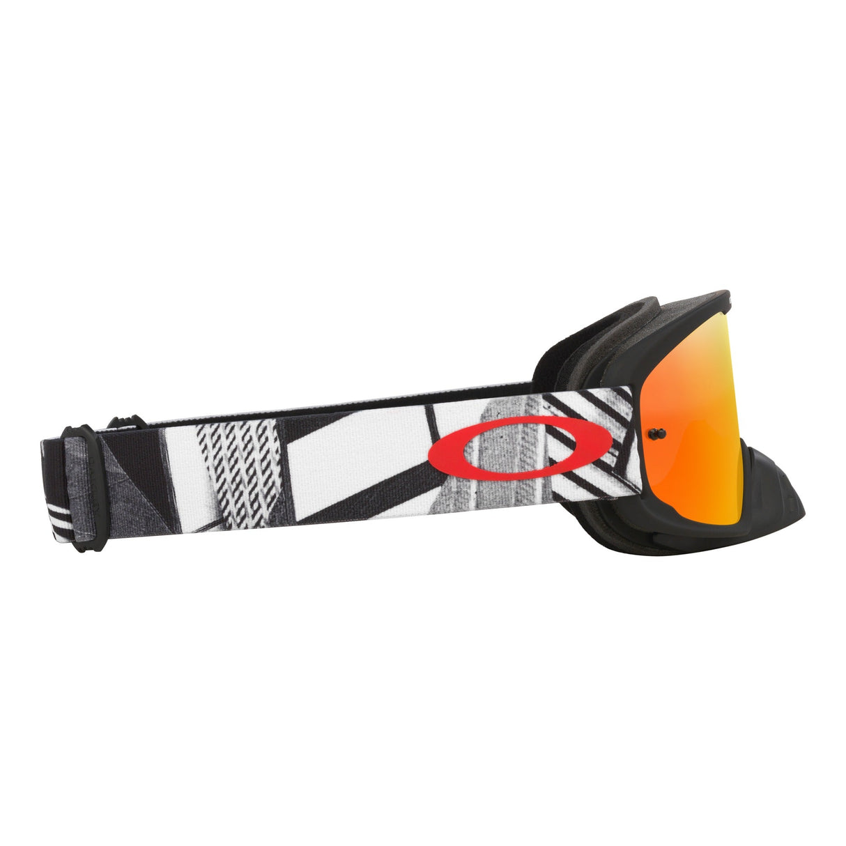 Oakley O Frame 2.0 Pro Black Forge MX Goggle - Fire Iridium