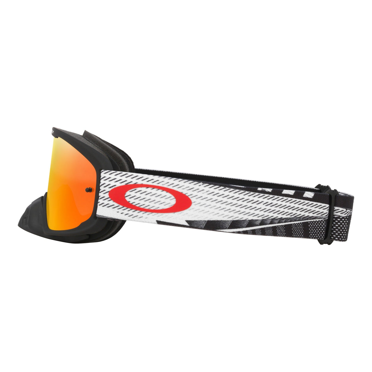 Oakley O Frame 2.0 Pro Black Forge MX Goggle - Fire Iridium