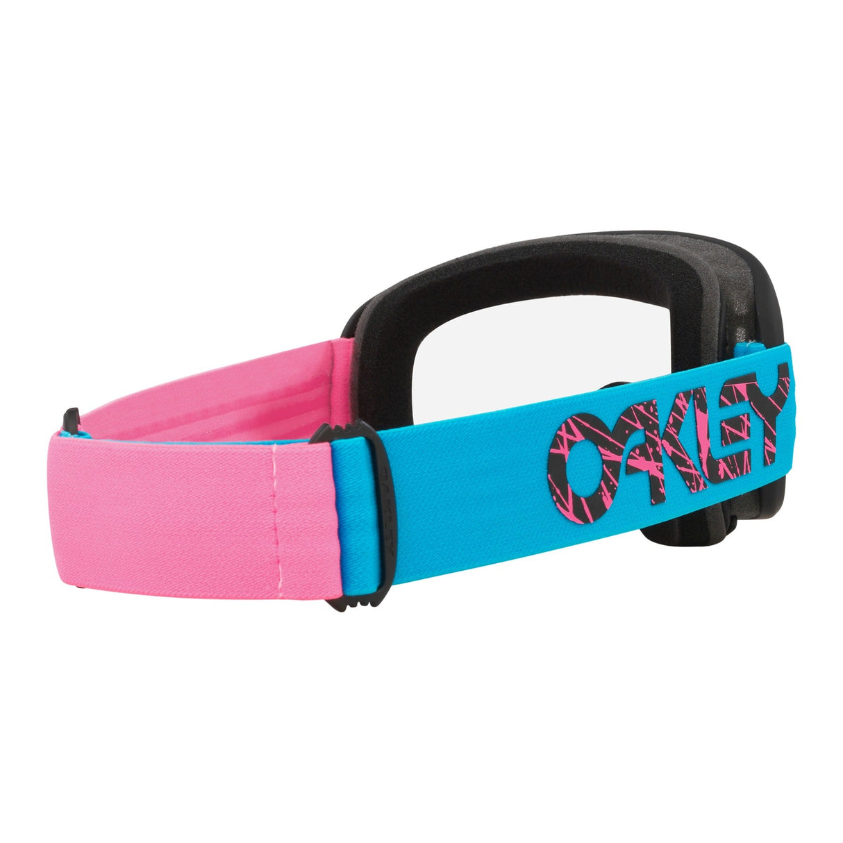 Oakley O Frame 2.0 Pro 2 Stroke Blue/Pink MX Goggle - Clear
