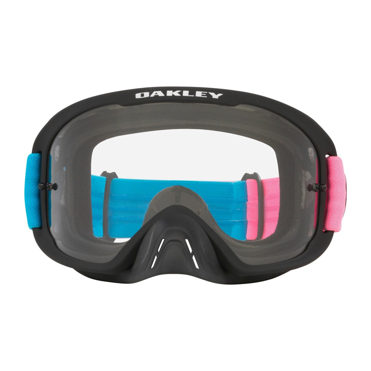Oakley O Frame 2.0 Pro 2 Stroke Blue/Pink MX Goggle - Clear