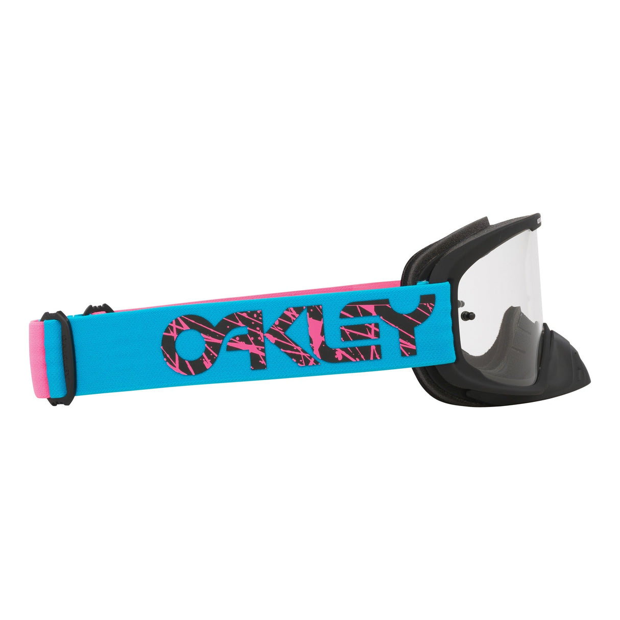 Oakley O Frame 2.0 Pro 2 Stroke Blue/Pink MX Goggle - Clear