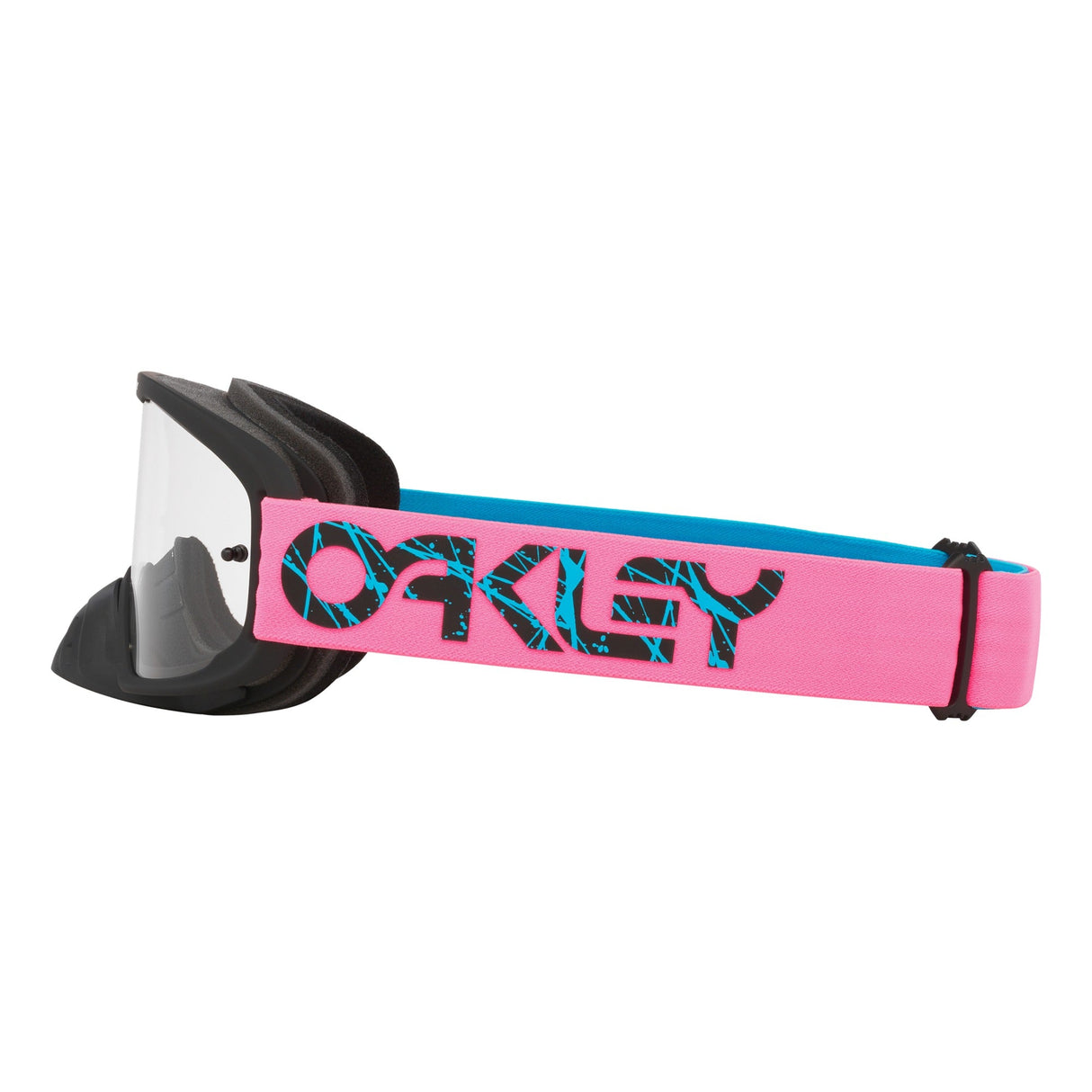 Oakley O Frame 2.0 Pro 2 Stroke Blue/Pink MX Goggle - Clear