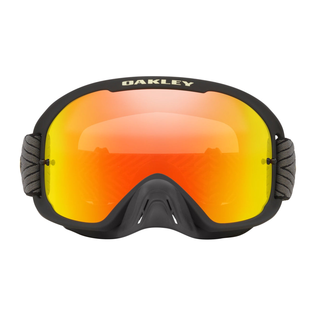 Oakley O Frame 2.0 Pro Team Black MX Goggle - Fire Iridium