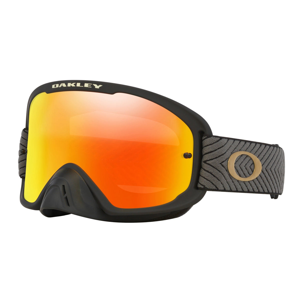 Oakley O Frame 2.0 Pro Team Black MX Goggle - Fire Iridium
