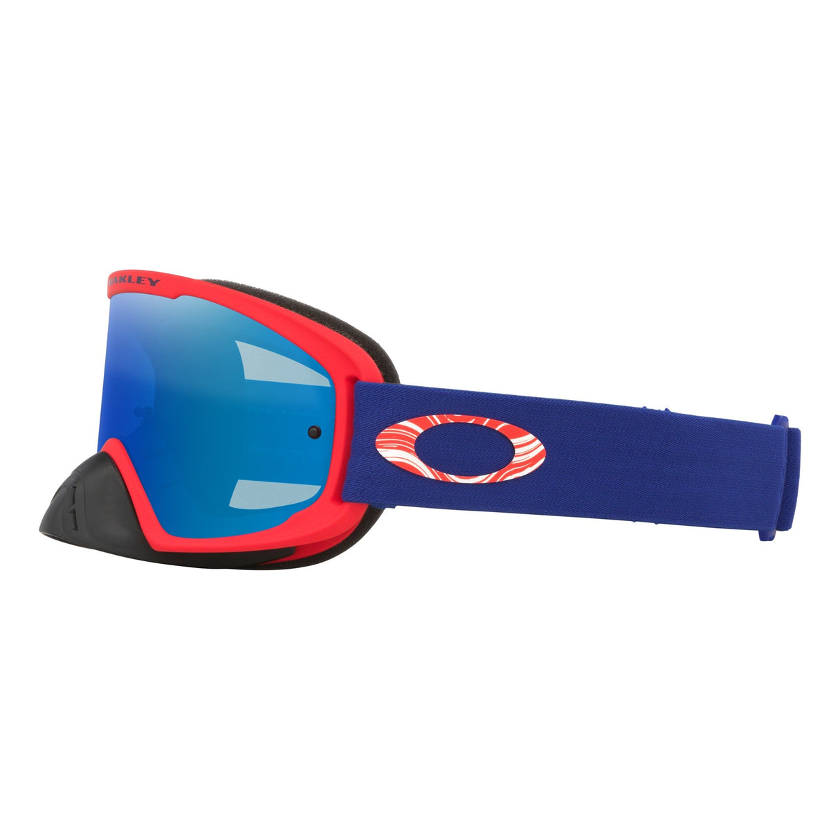 Oakley O Frame 2.0 Pro Team Red MX Goggle - Black Ice Iridium