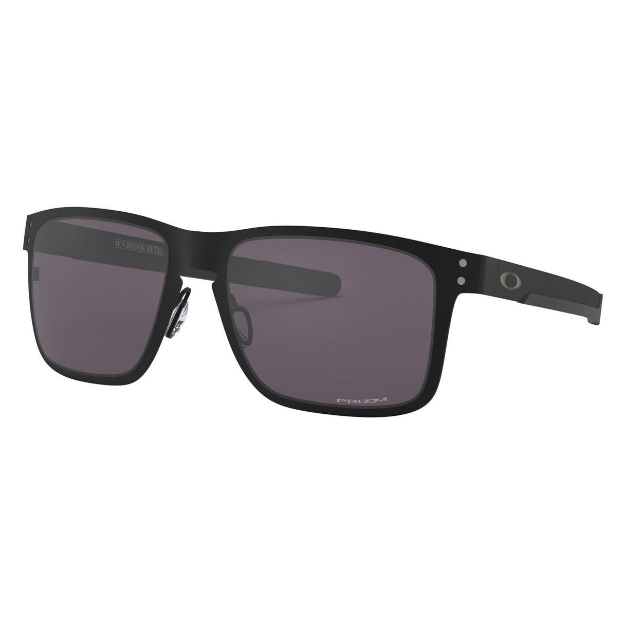 Oakley Holbrook Metal Sunglasses - Matte Black/Grey Prizm
