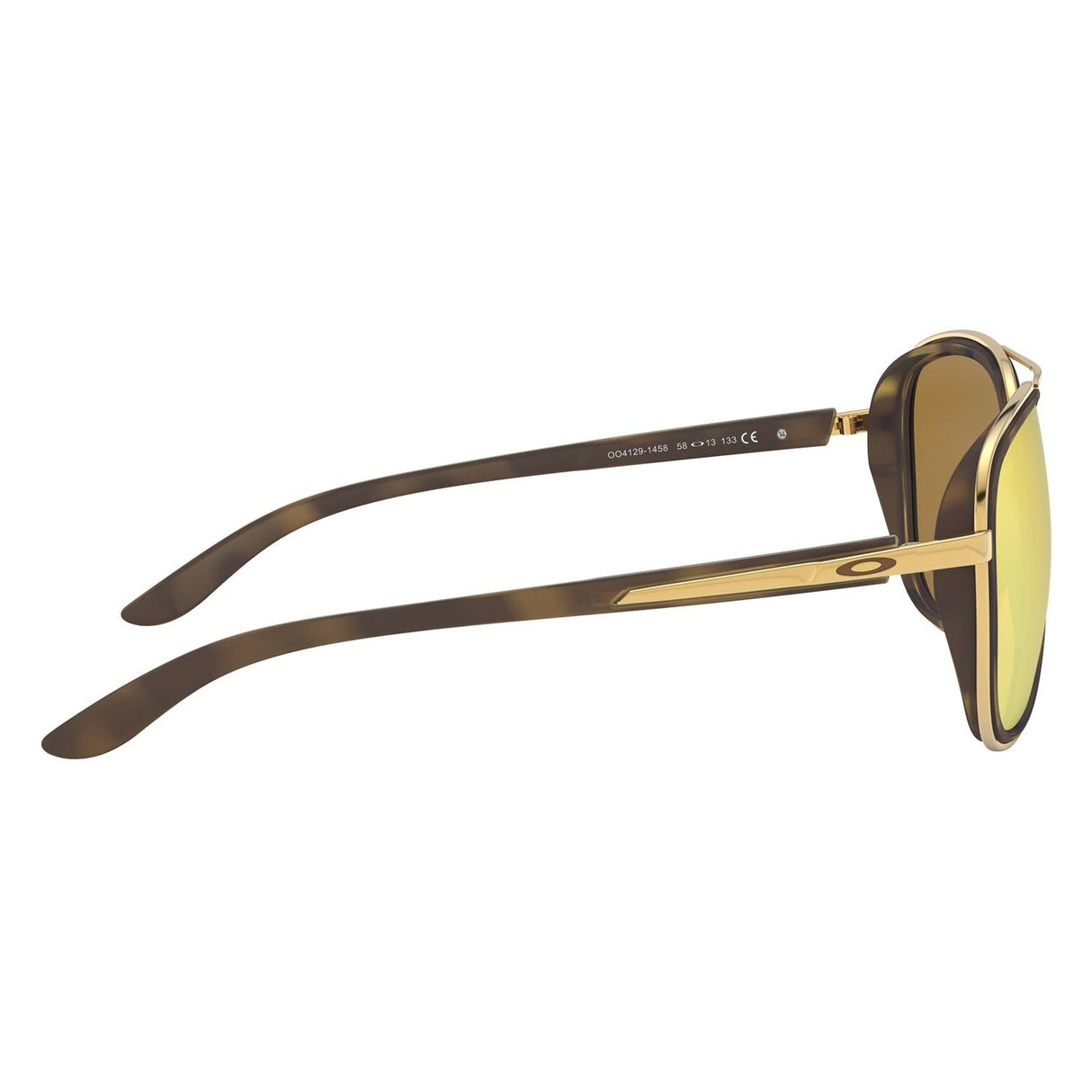 Oakley Split Time Sunglasses - Brown Tortoise/Gold/Rose Gold Polarized