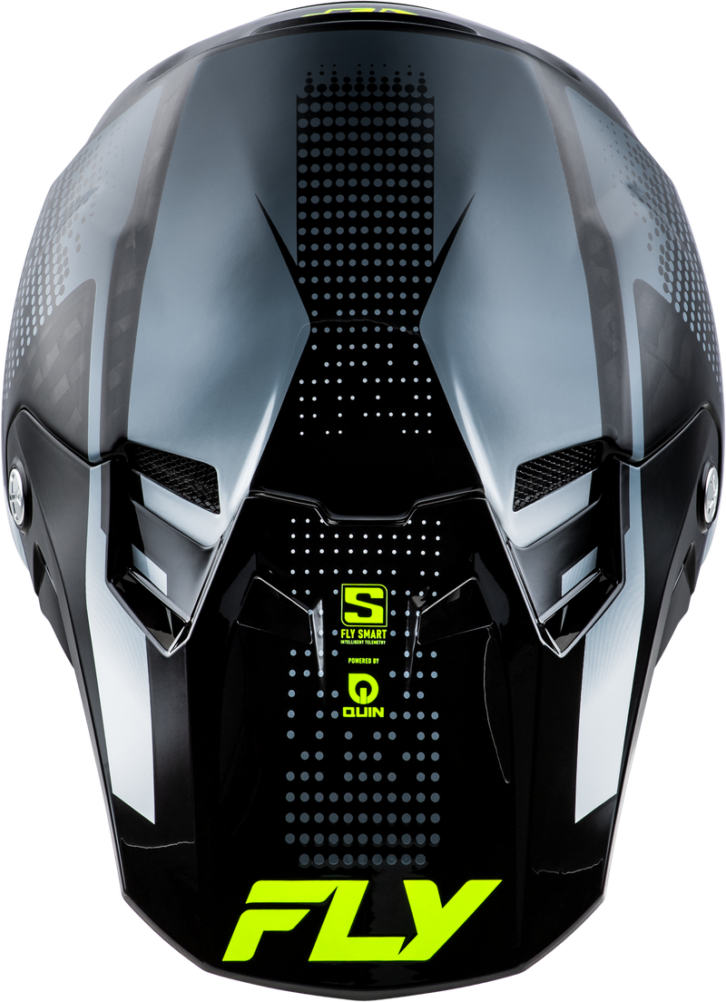 Formula S Protocol Carbon Helmet - Carbon/Grey/Hi-Viz