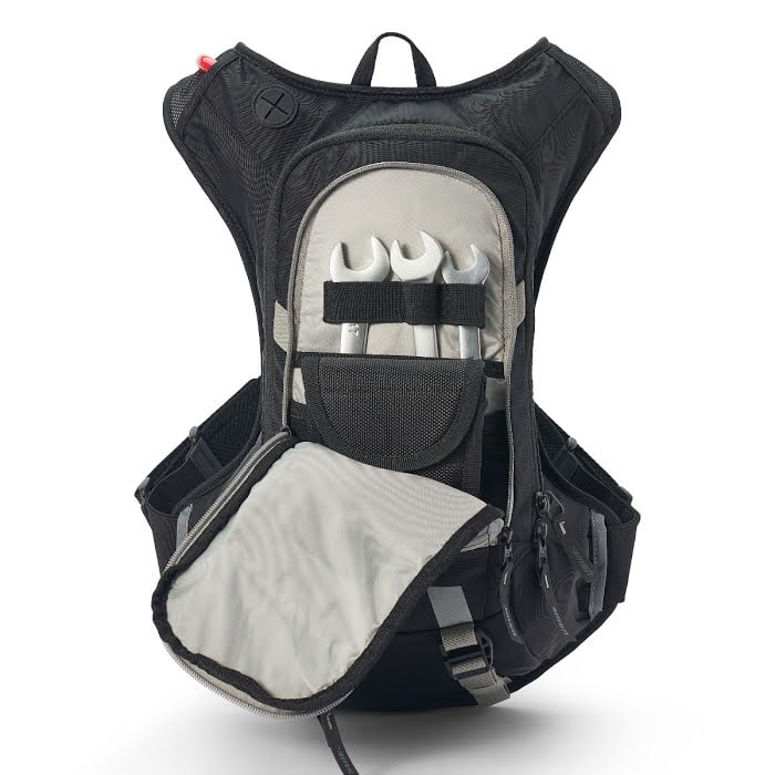 USWE RAW 8 HYDRATION BACKPACK - BLACK/GREY