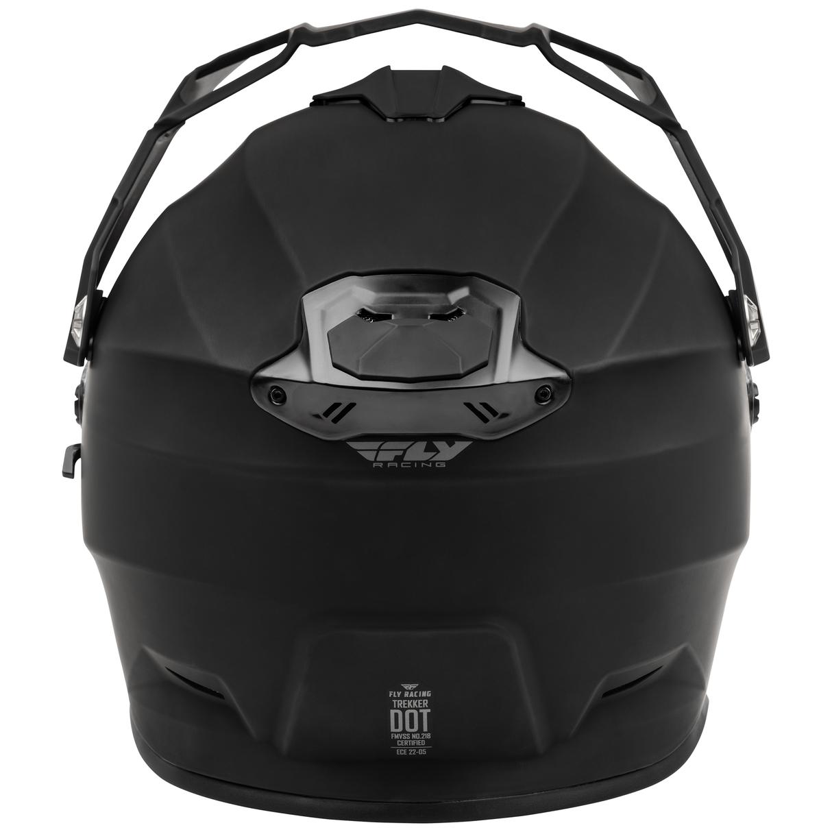 Fly Racing Trekker Solid Helmet - Matte Black
