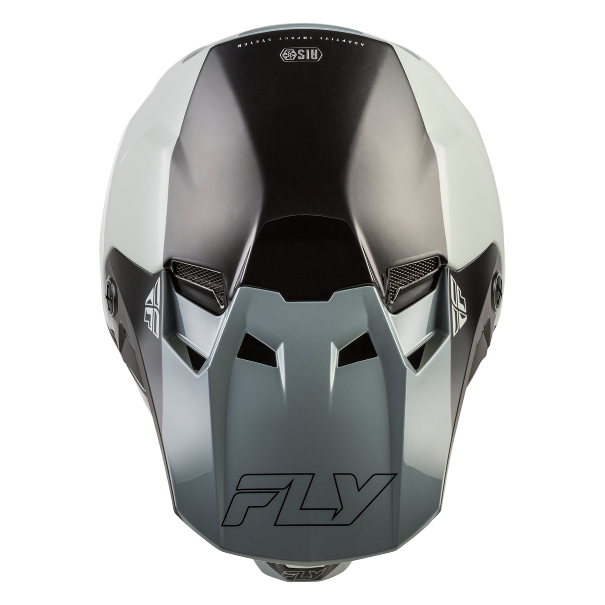 Fly Racing Formula CC Glide Helmet - Grey/Light Grey/Black