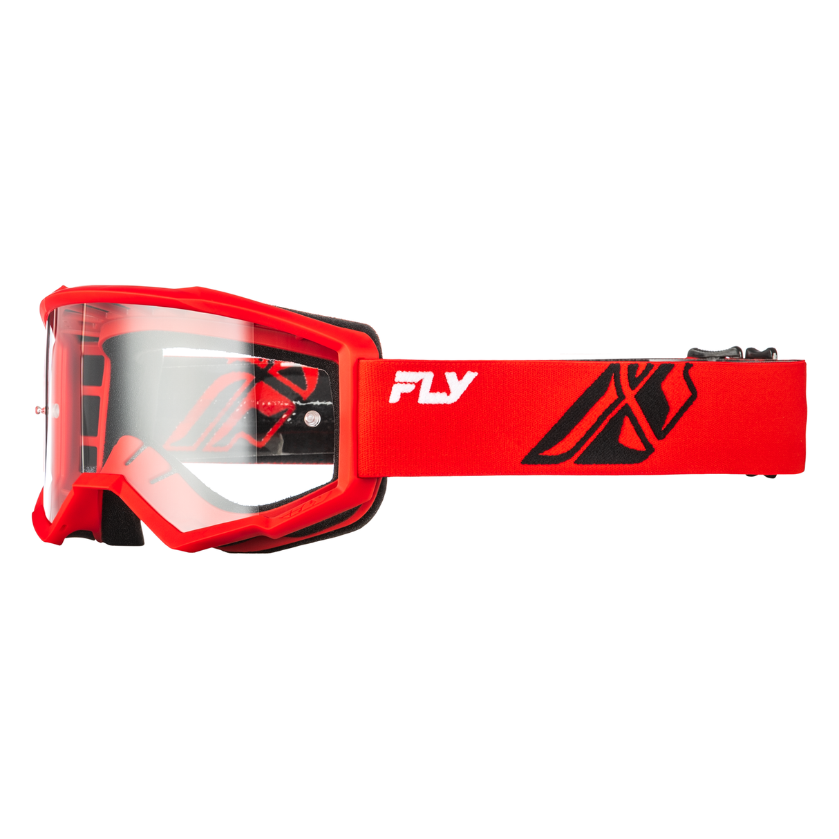 Fly Racing Focus Goggle - Red/Black Clear Lens