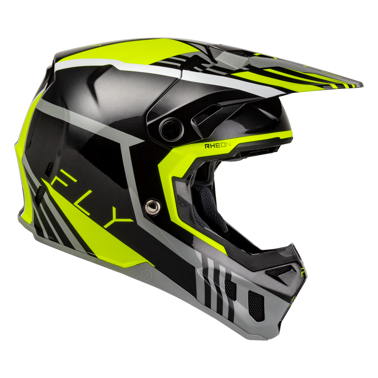 Fly Racing Formula CC Strike Helmet - Grey/Black/Hi-Vis
