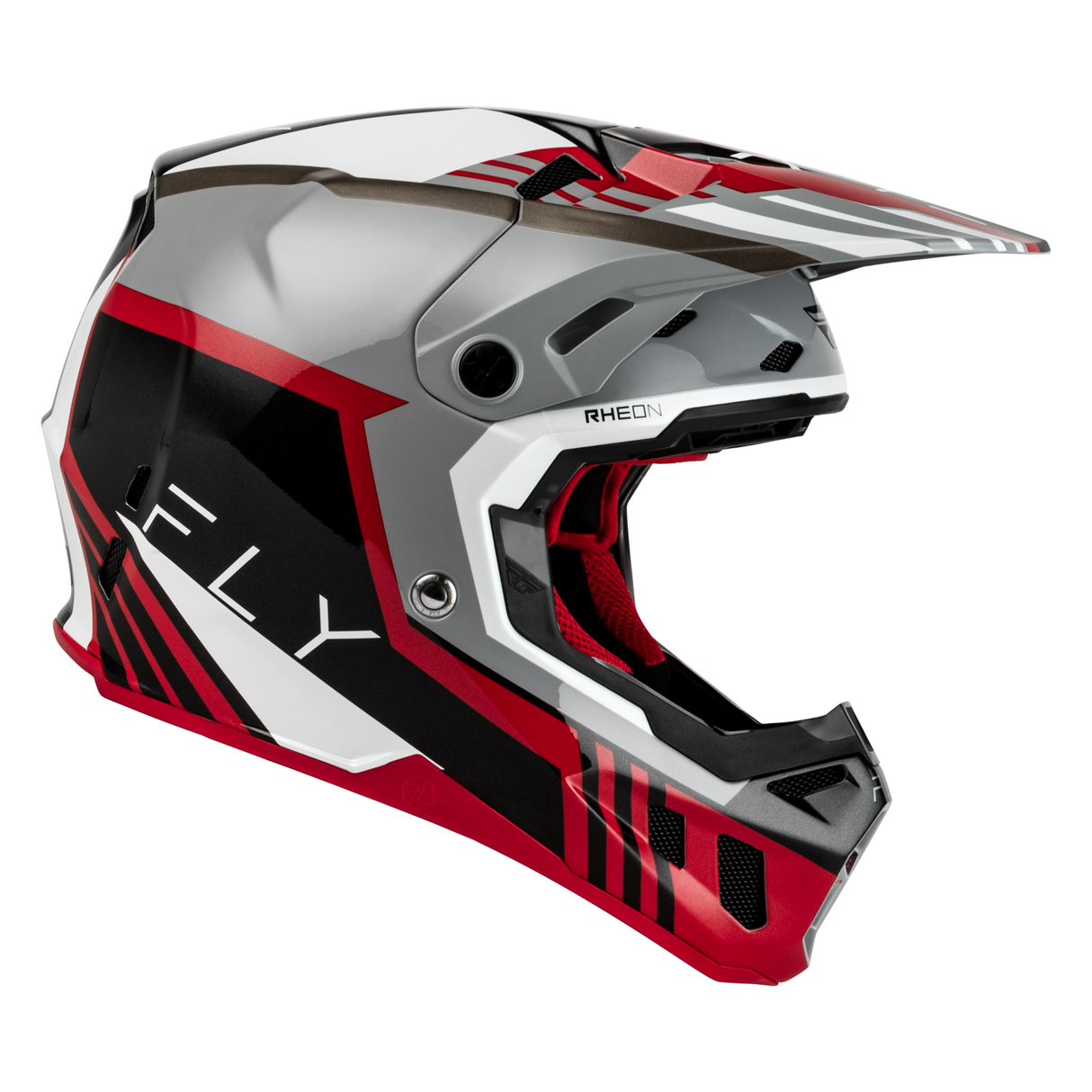 Fly Racing Formula CC Strike Helmet - Grey/Red/Black/White