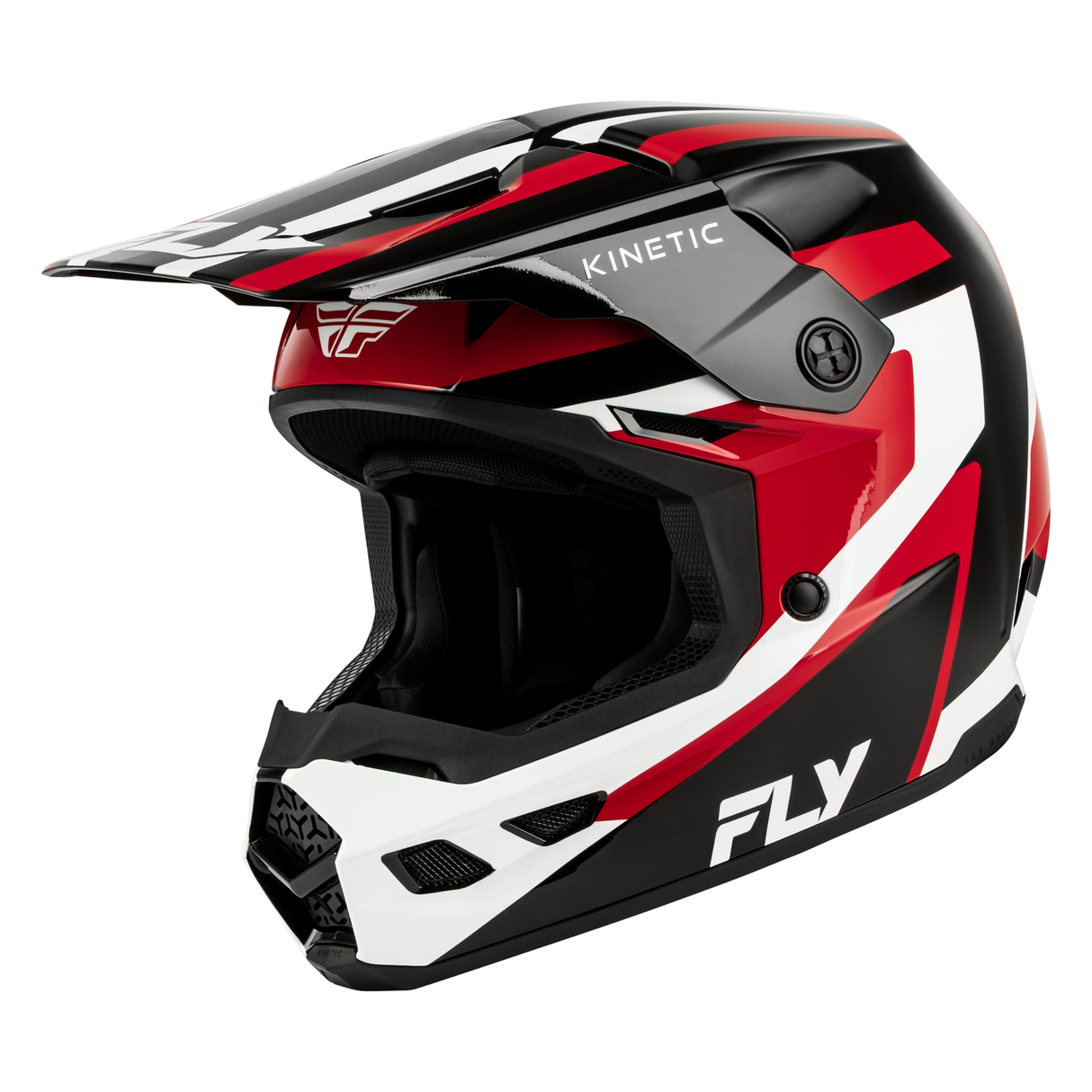 Fly Racing Kinetic Sync Helmet - Black/Red/White