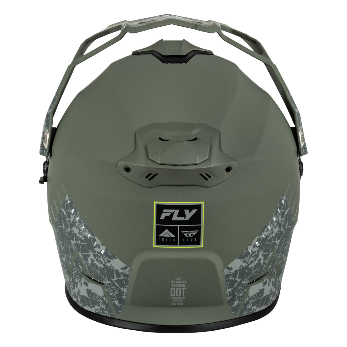 Fly Racing Trekker Helmet - Matte Sage/Grey