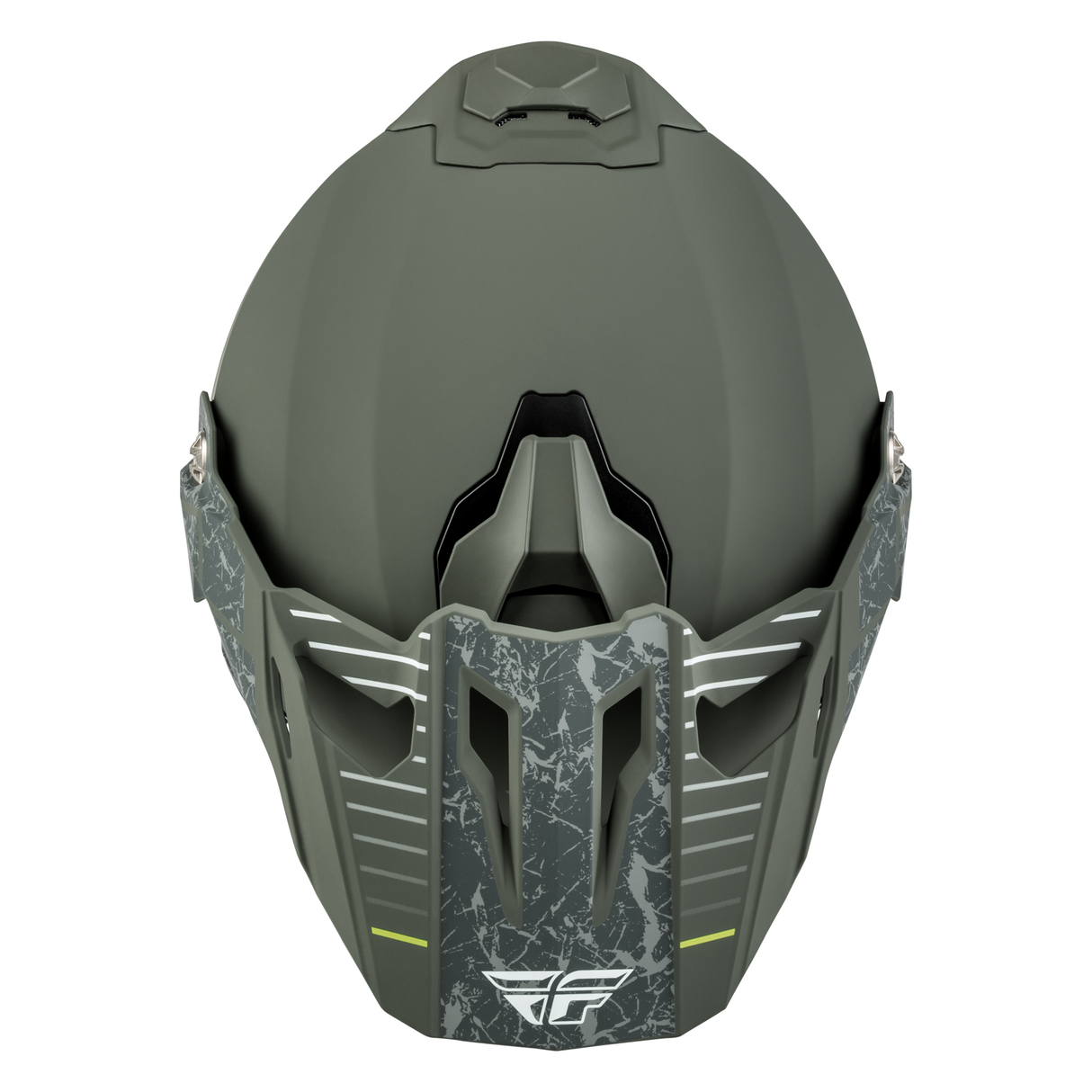 Fly Racing Trekker Helmet - Matte Sage/Grey