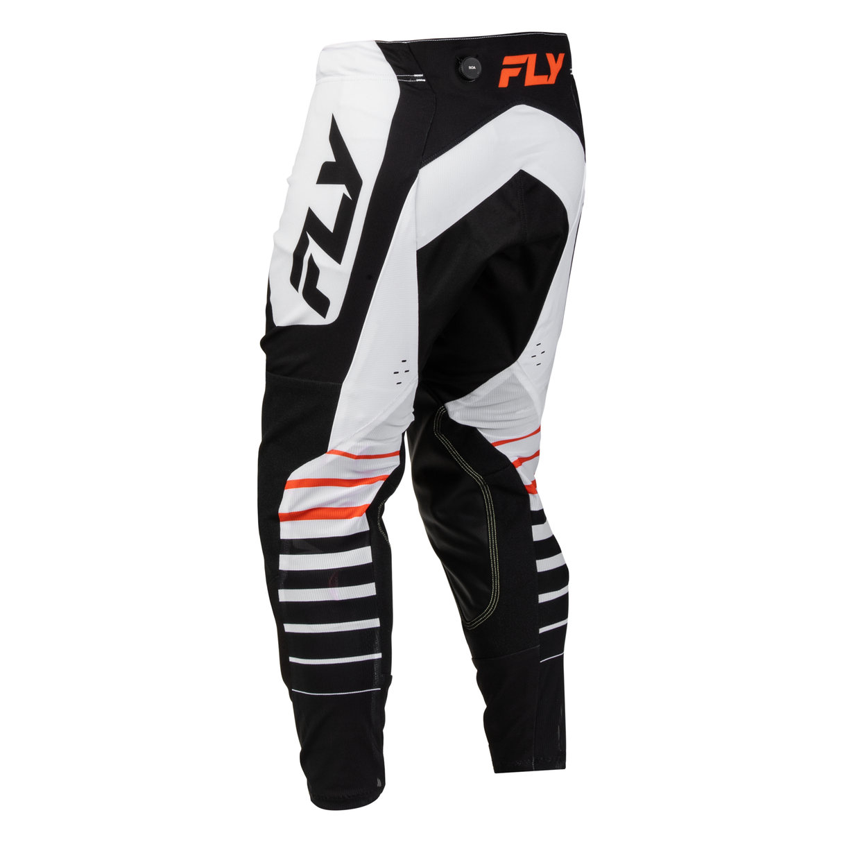 Fly Racing Evolution DST Bolt Pants - White/Black/Orange