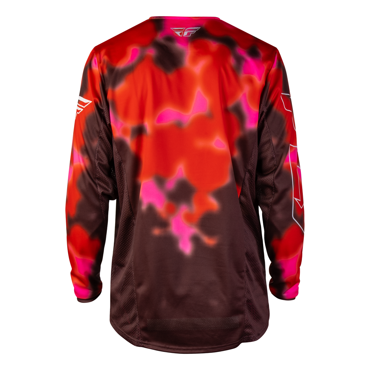 Fly Racing Kinetic Blur Jersey - Red/Maroon