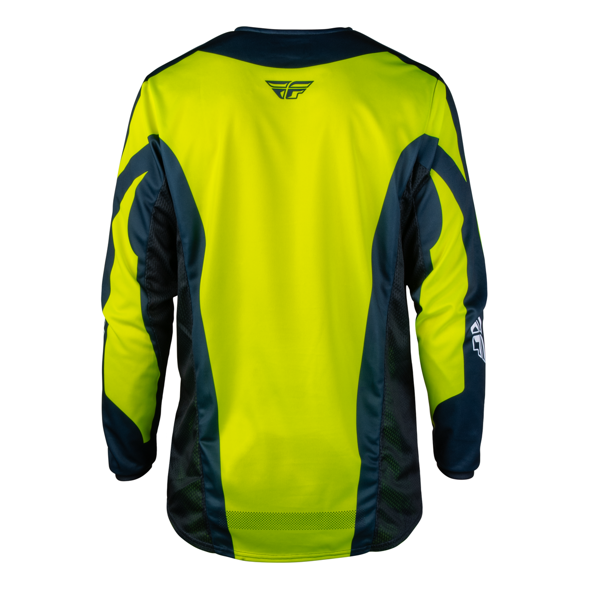 Fly Racing Kinetic Fade Jersey - Hi-Vis/Navy/White