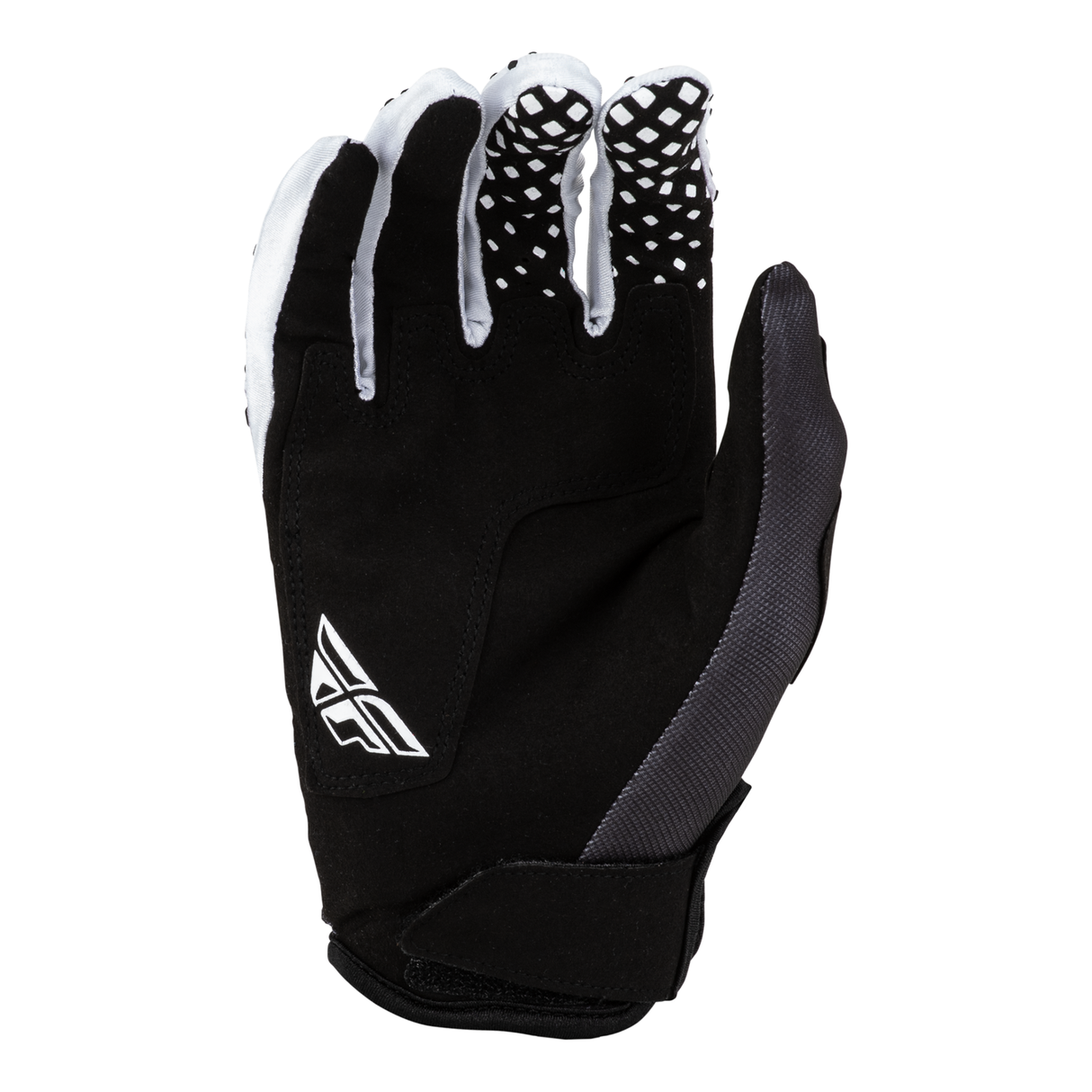 Fly Racing Kinetic Fade Gloves - Black/White/Hi-Vis